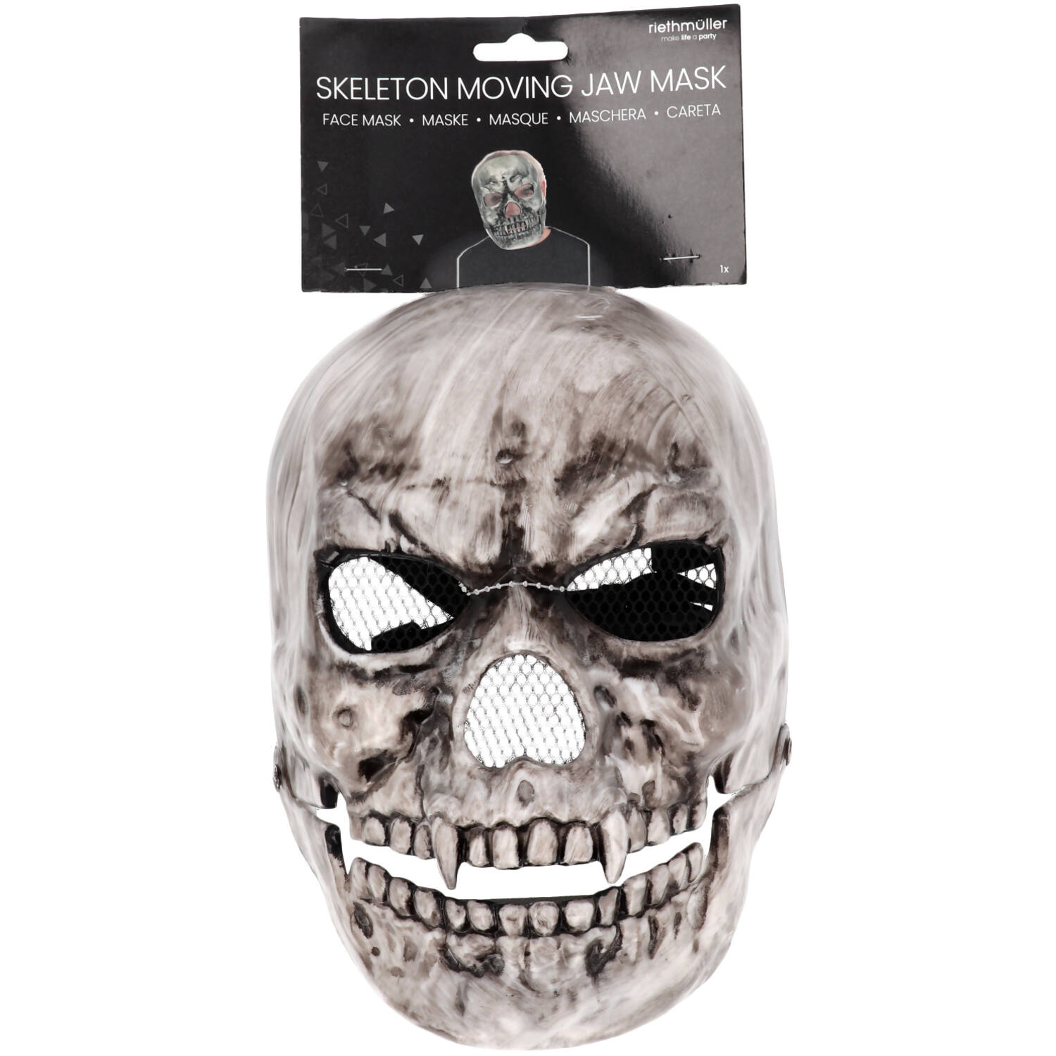 Mask Skeleton Moving Jaw One size