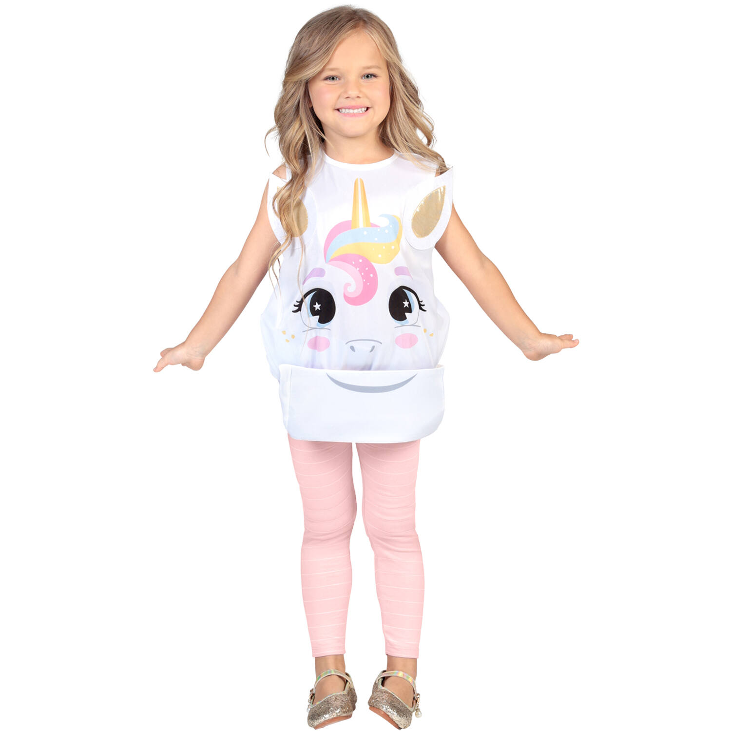 Child Costume Unicorn Tabard 3 - 4 Years