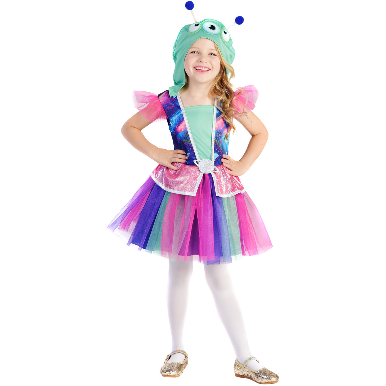 Child Costume Little Alien Age 3 - 4 Years