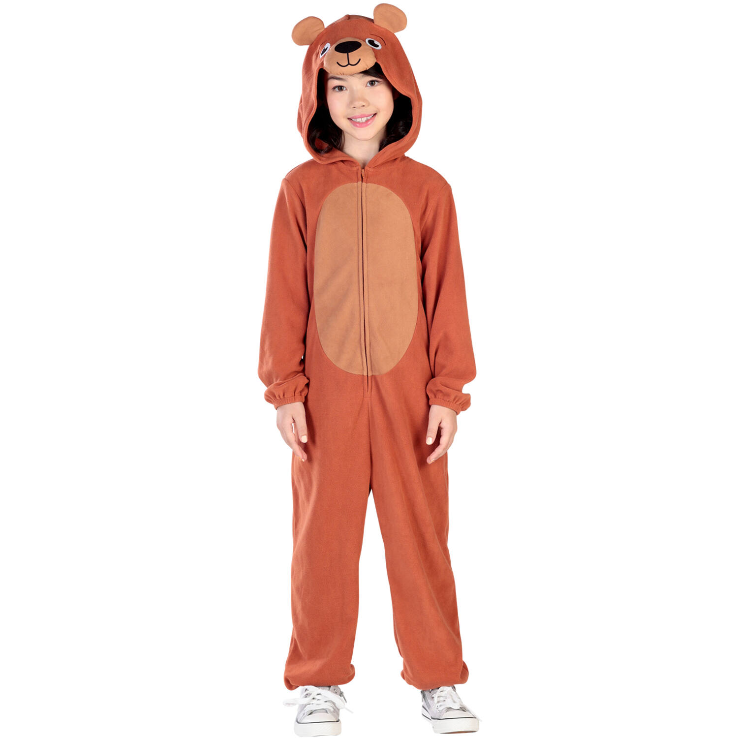 Child Costume Bear Fleece Onesie Age 8-10 Years