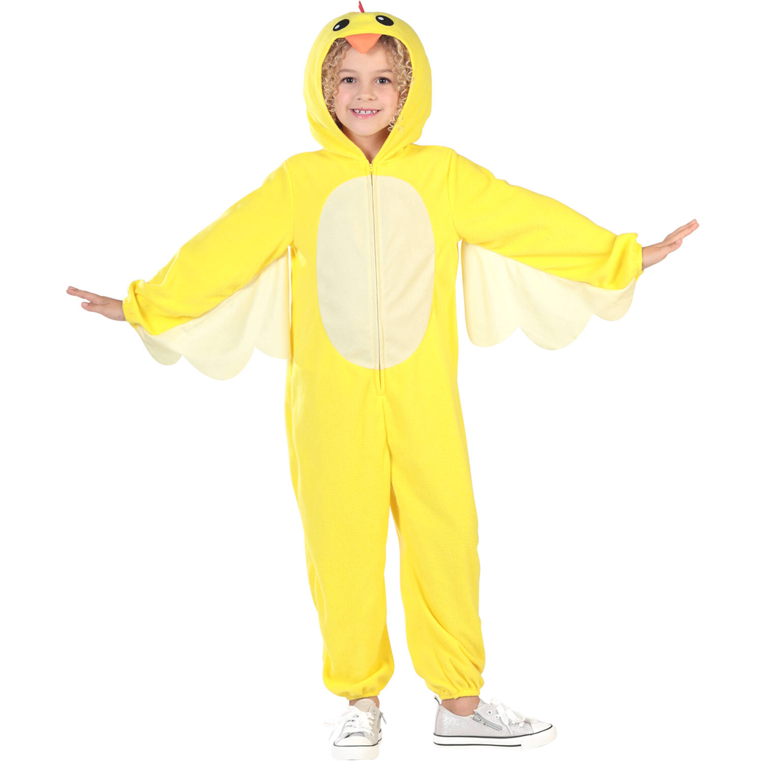 Child Costume Chicken Fleece Onesie Age 4-6 Years