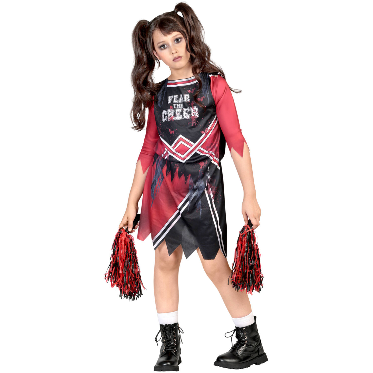 Child Costume Zombie Cheerleader Age 4 - 6 Years