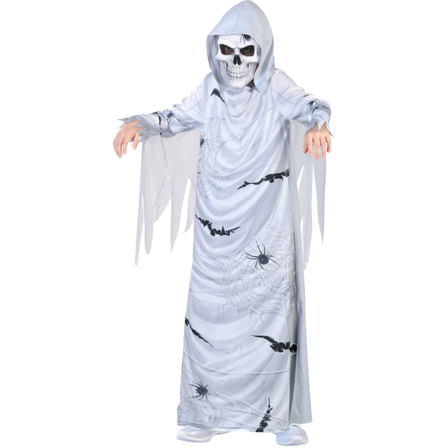 Child Costume Spook-a-White Age 8 - 10 Years