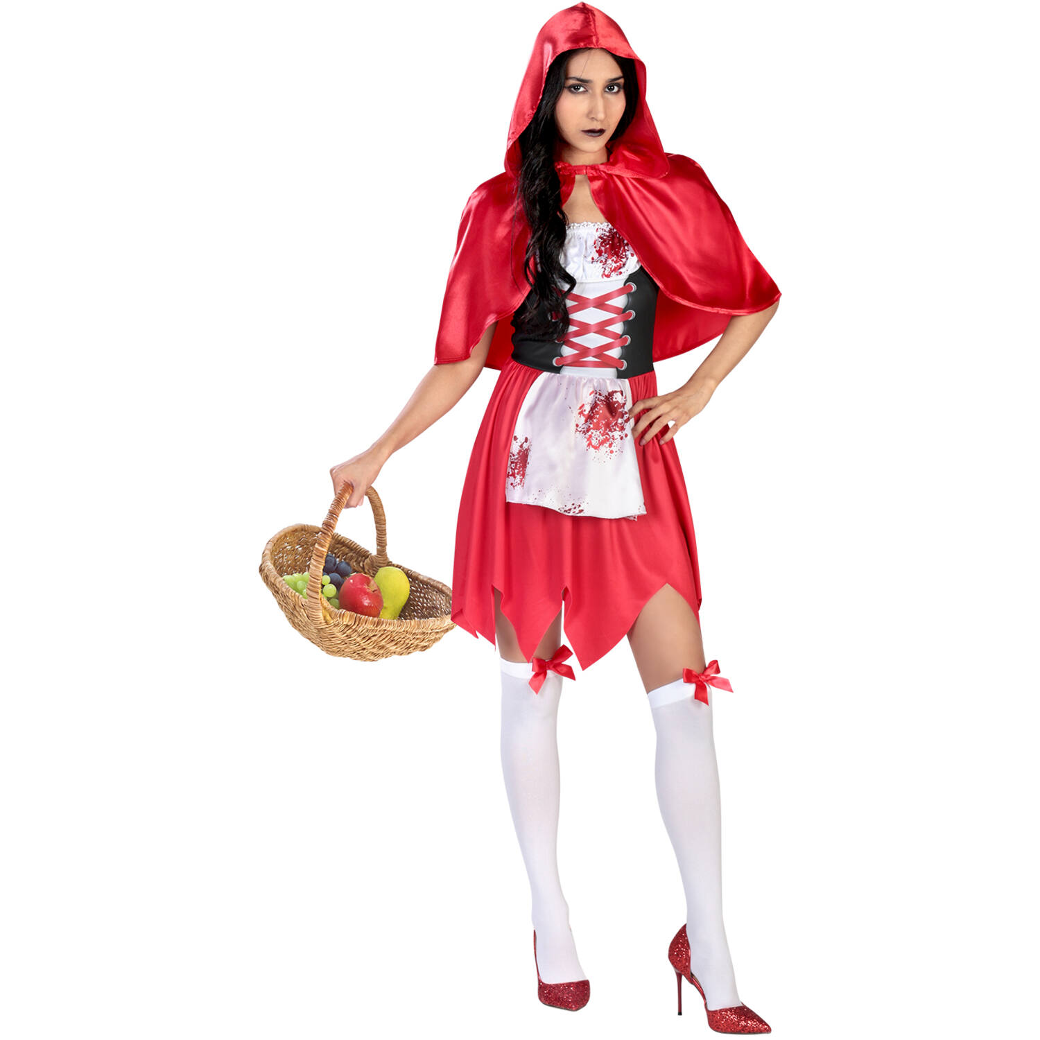 Adult Costume Grim Red Riding Hood Size M