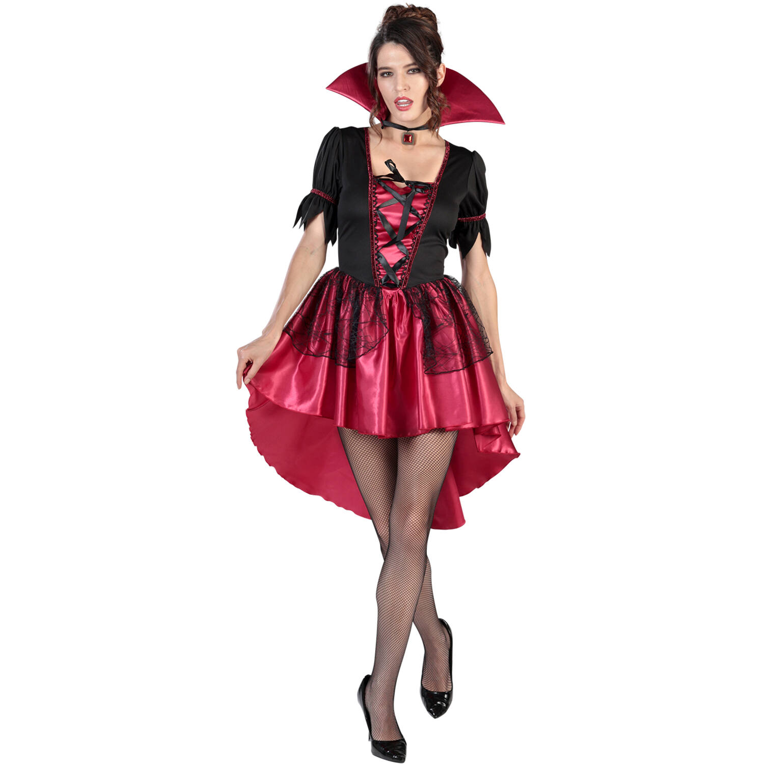 Adult Costume Velvet Vampire Size S