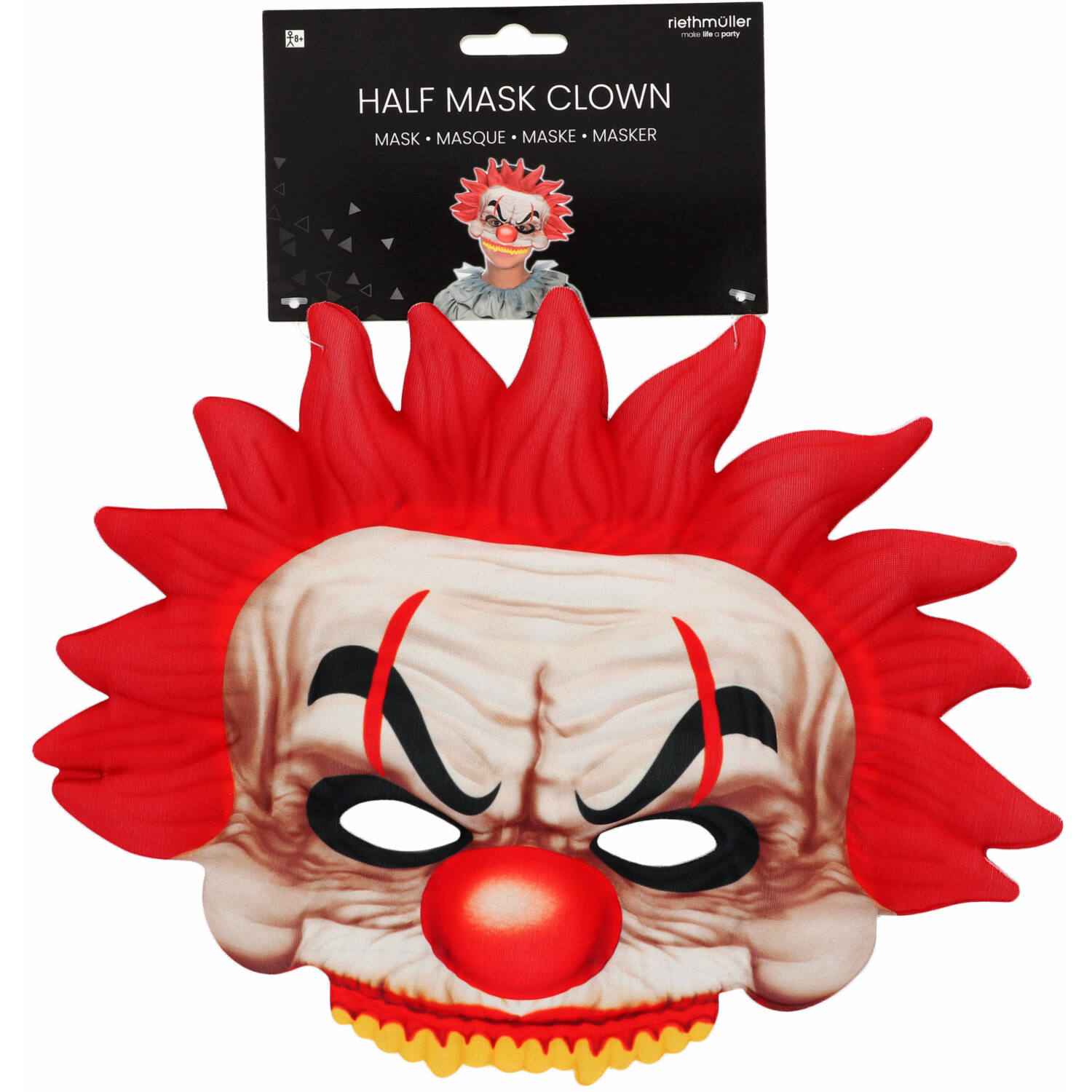 Half Mask Clown