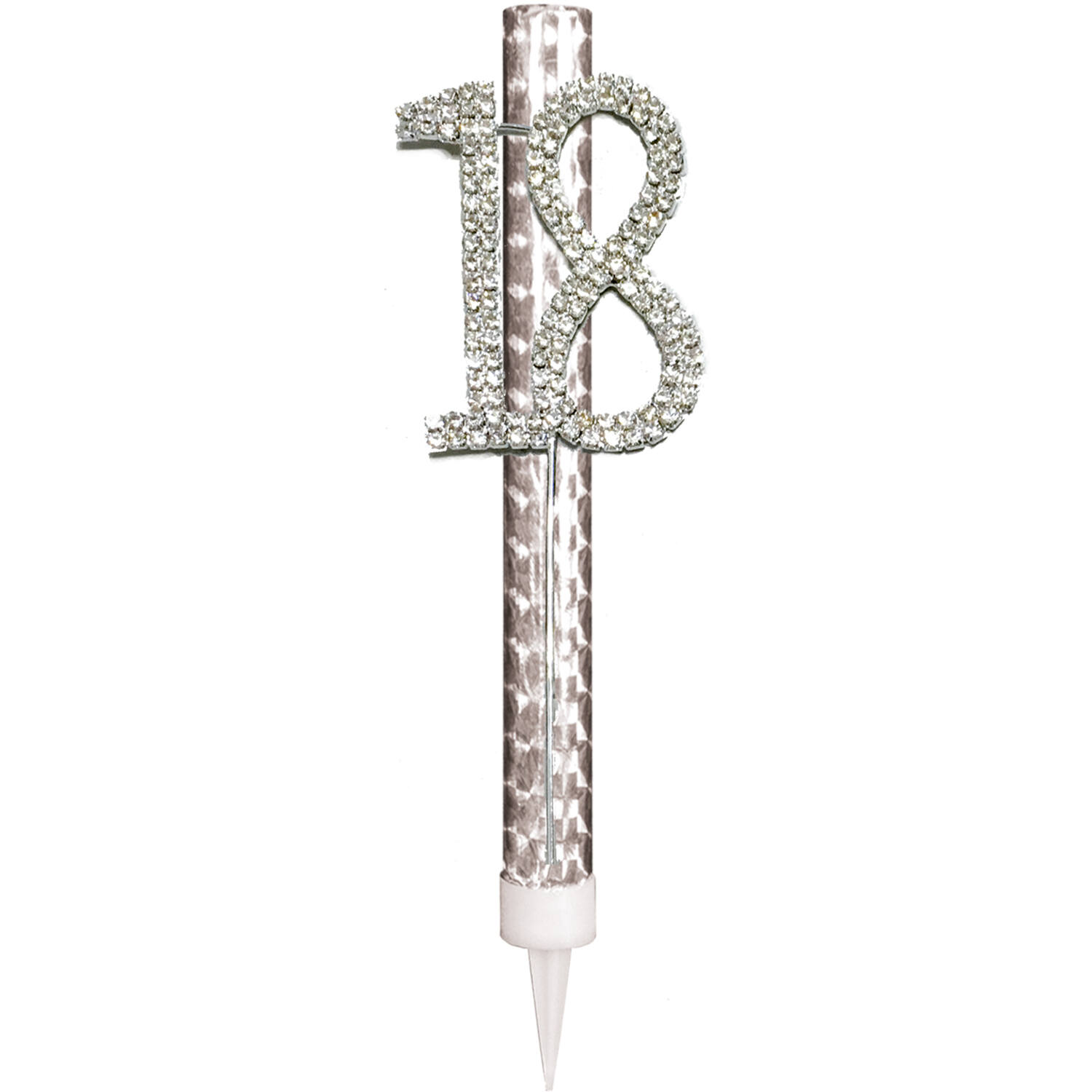 Fountain Milestone 18 with Rhinestones 15 cm 60 Seconds