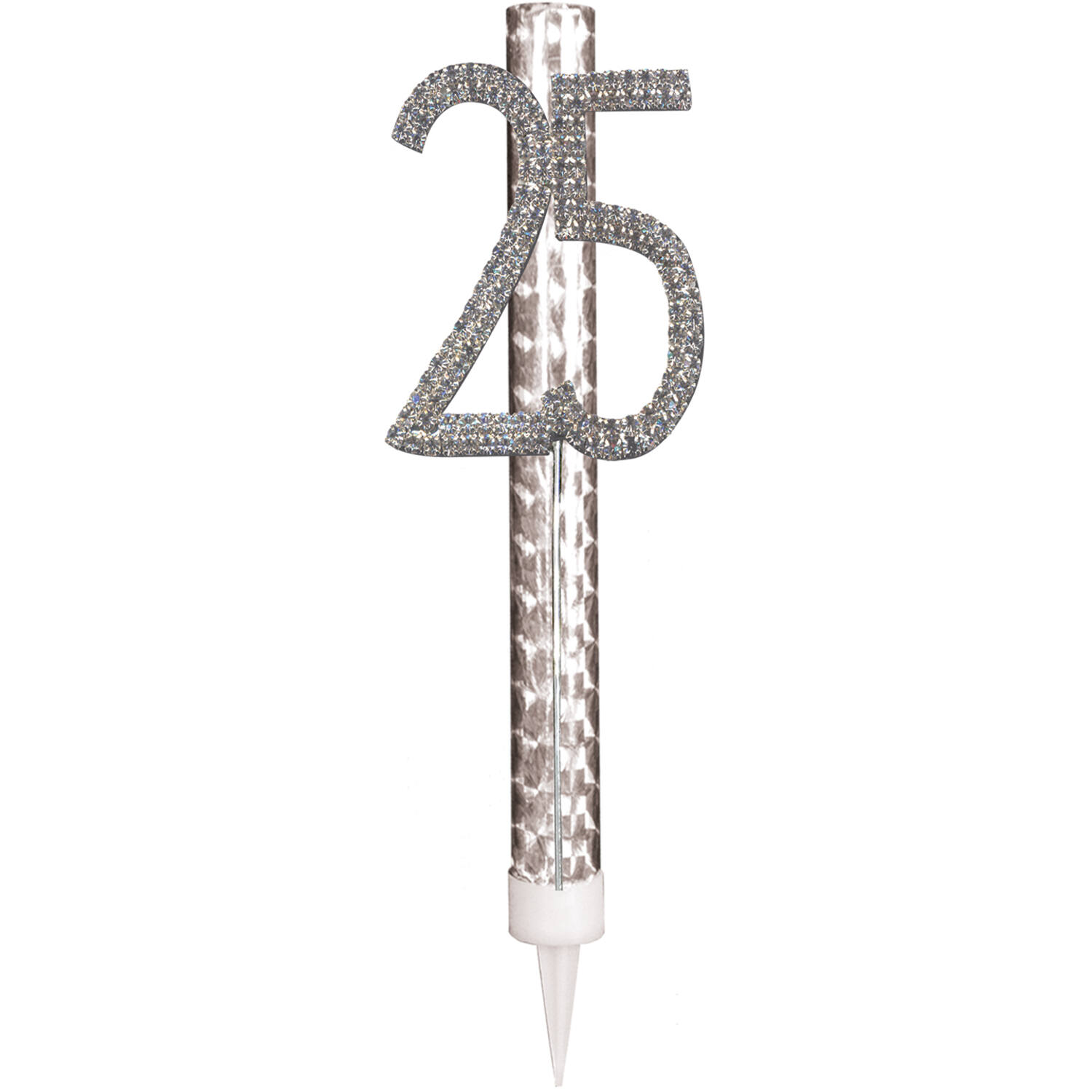 Fountain Milestone 25 with Rhinestones 15 cm 60 Seconds