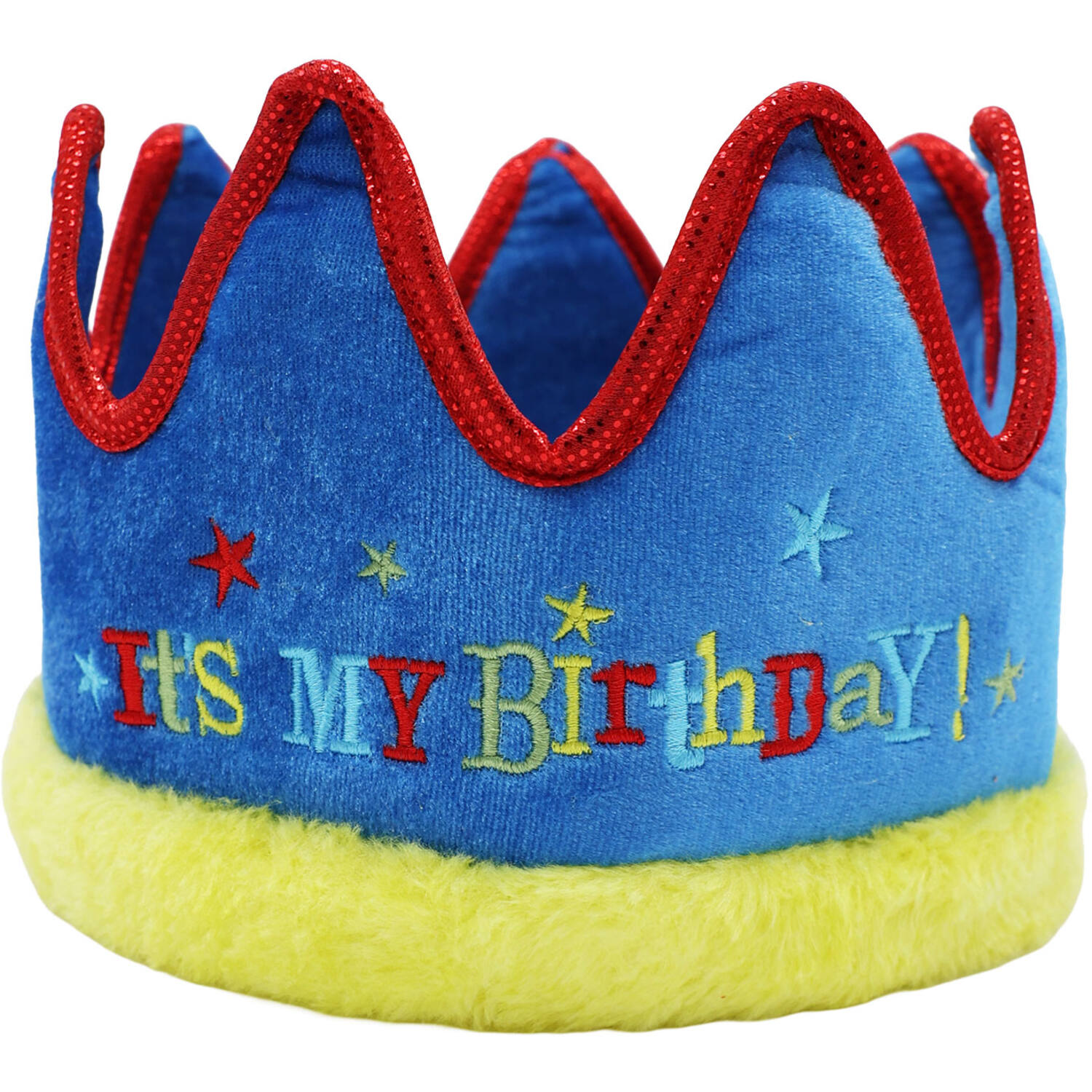 Crown It's My Birthday Fabric 57.7 x 13.9 cm