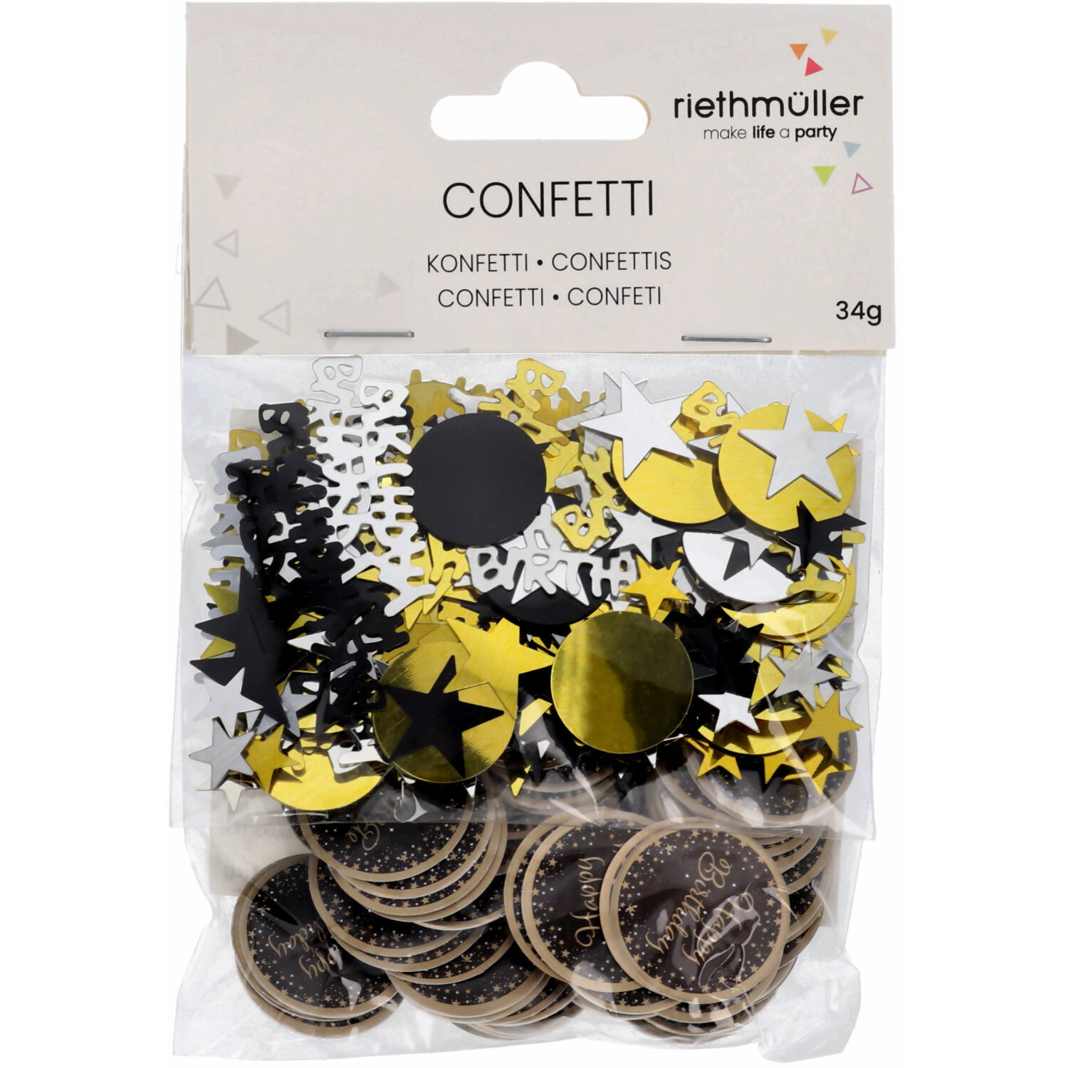 Confetti Happy Birthday Starlight Birthday Foil / Paper 34 g