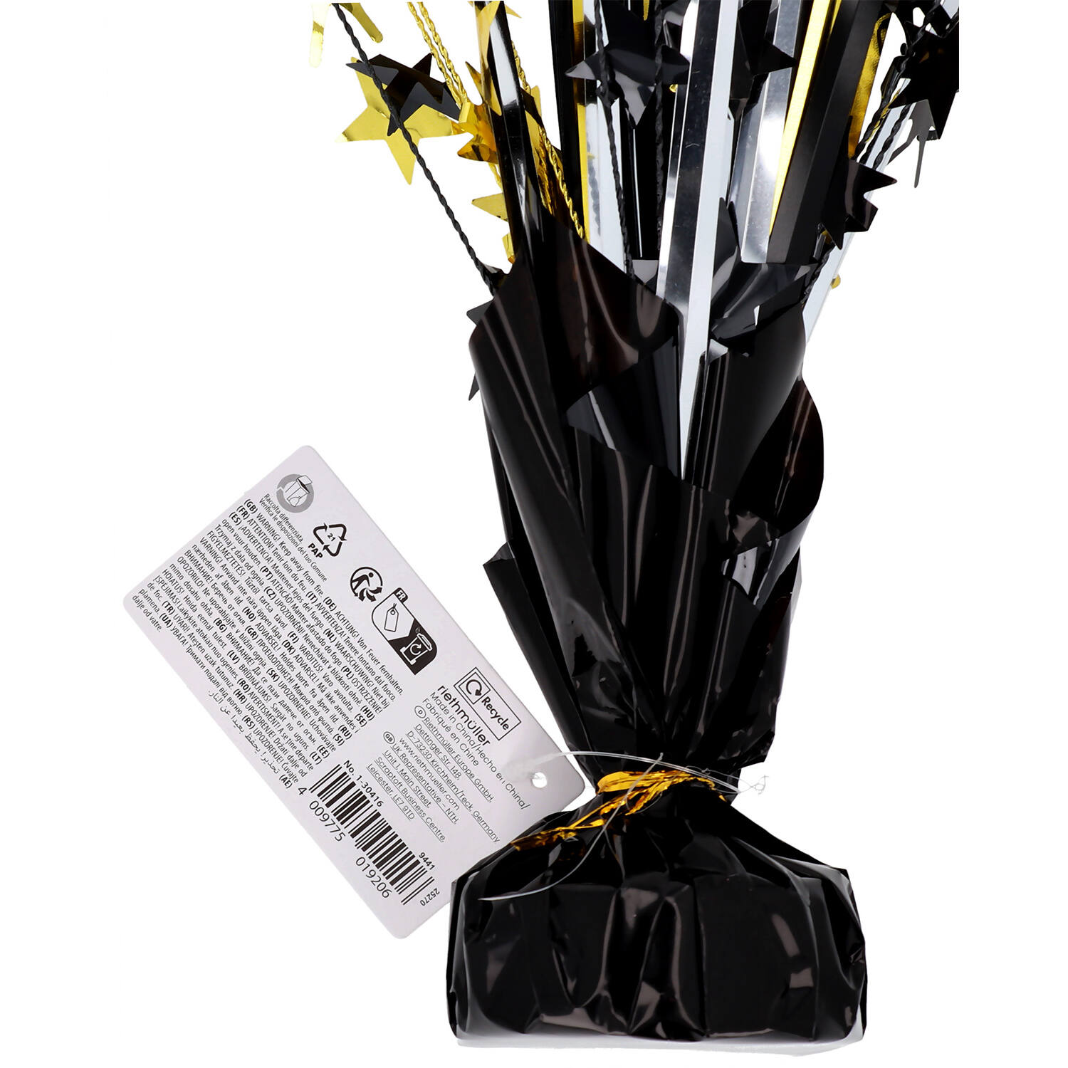 Spray Centrepiece Starlight Birthday Foil / Paper 45.7 cm