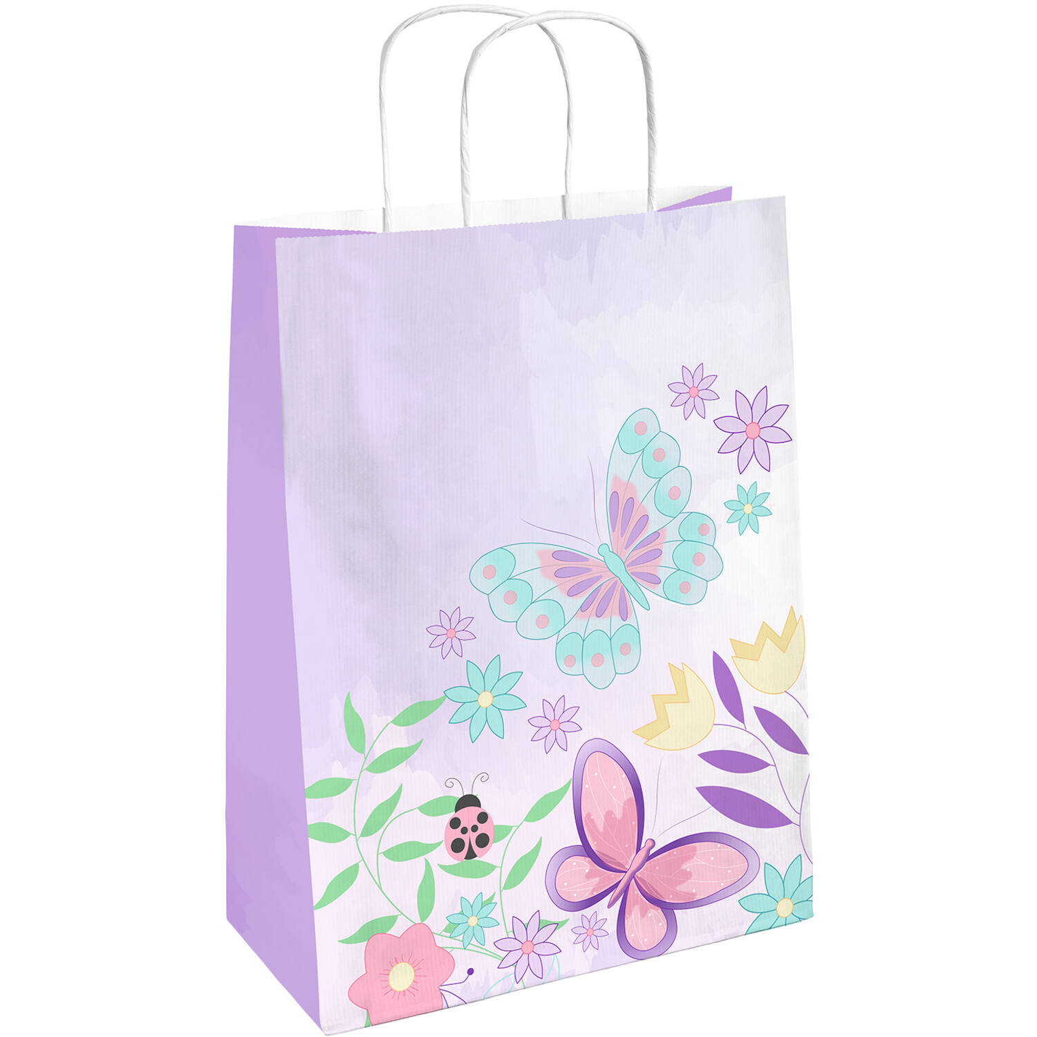 8 Paper Bags Flutter Garden