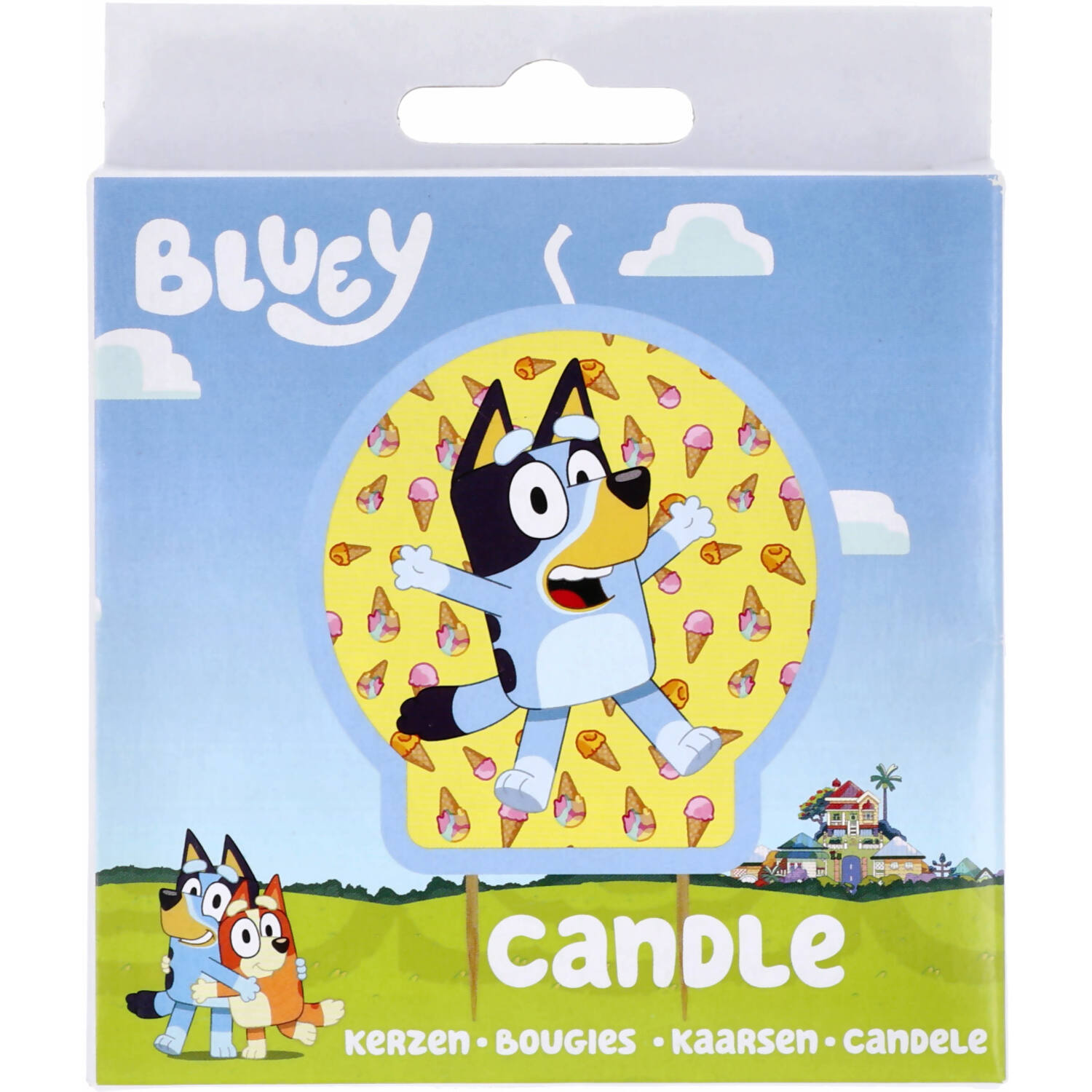Character Candle Bluey 10,16 x 6,35 cm