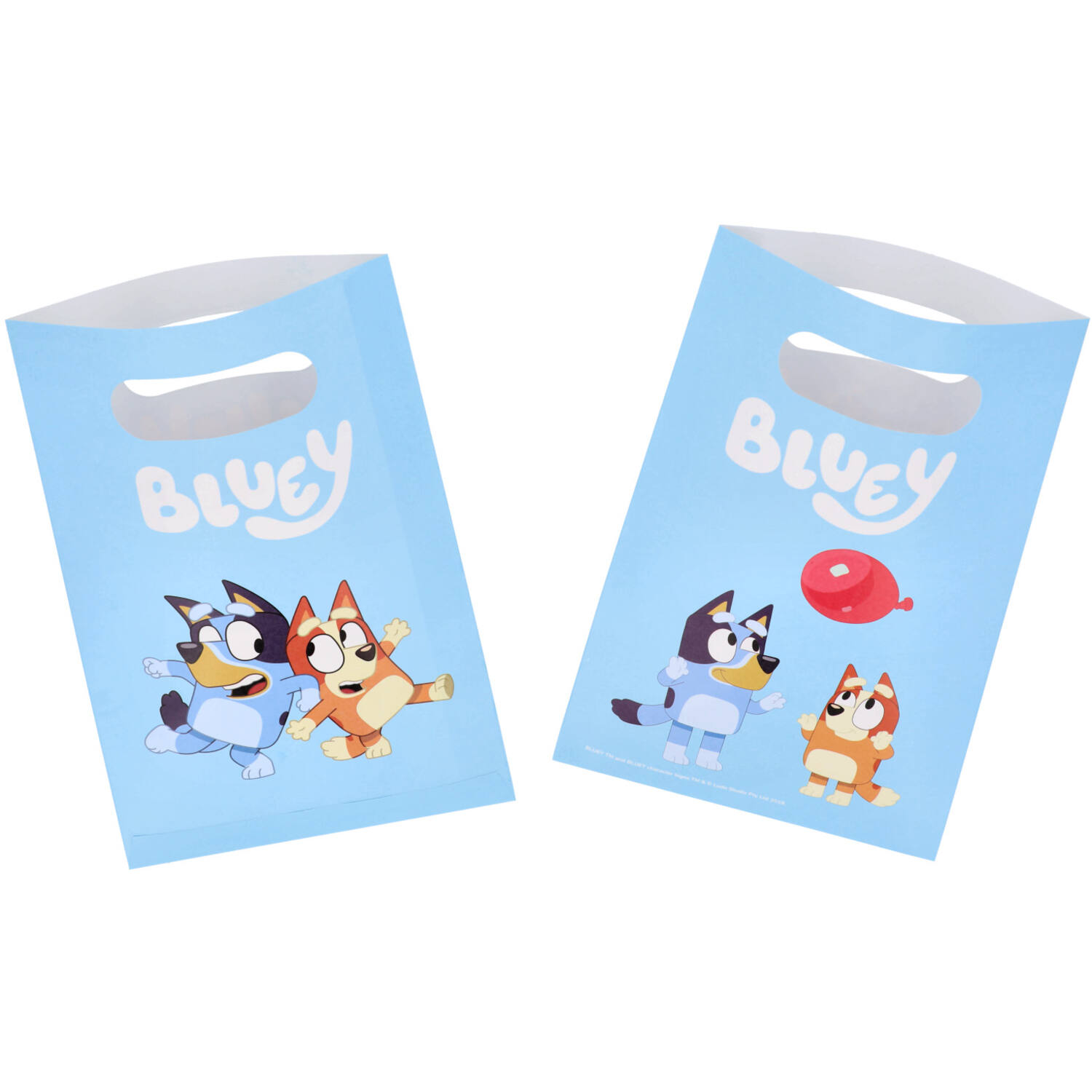 8 Lootbags Bluey Paper 15,8 x 23,6 cm