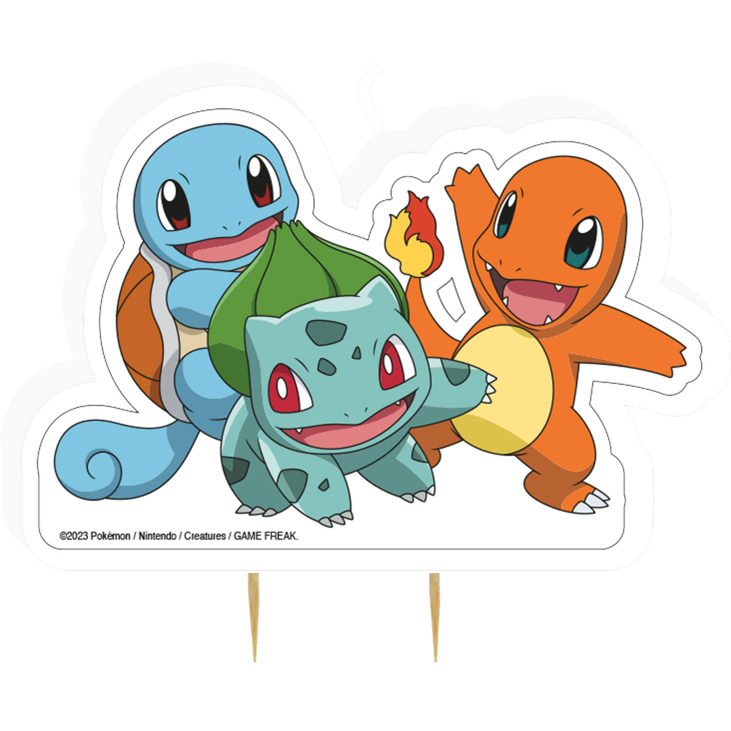 Character Candle Pokémon 2024 5.5 x 8.3 cm
