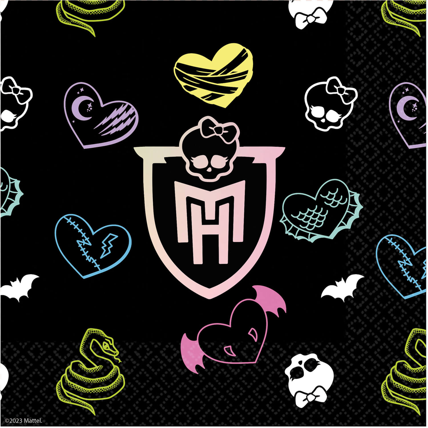 16 Lunch Napkins Monster High 33 x 33 cm