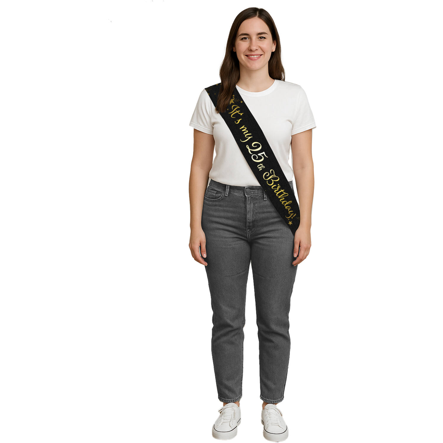 Sash Starlight Birthday Personalizable 152.4 x 8.2 cm