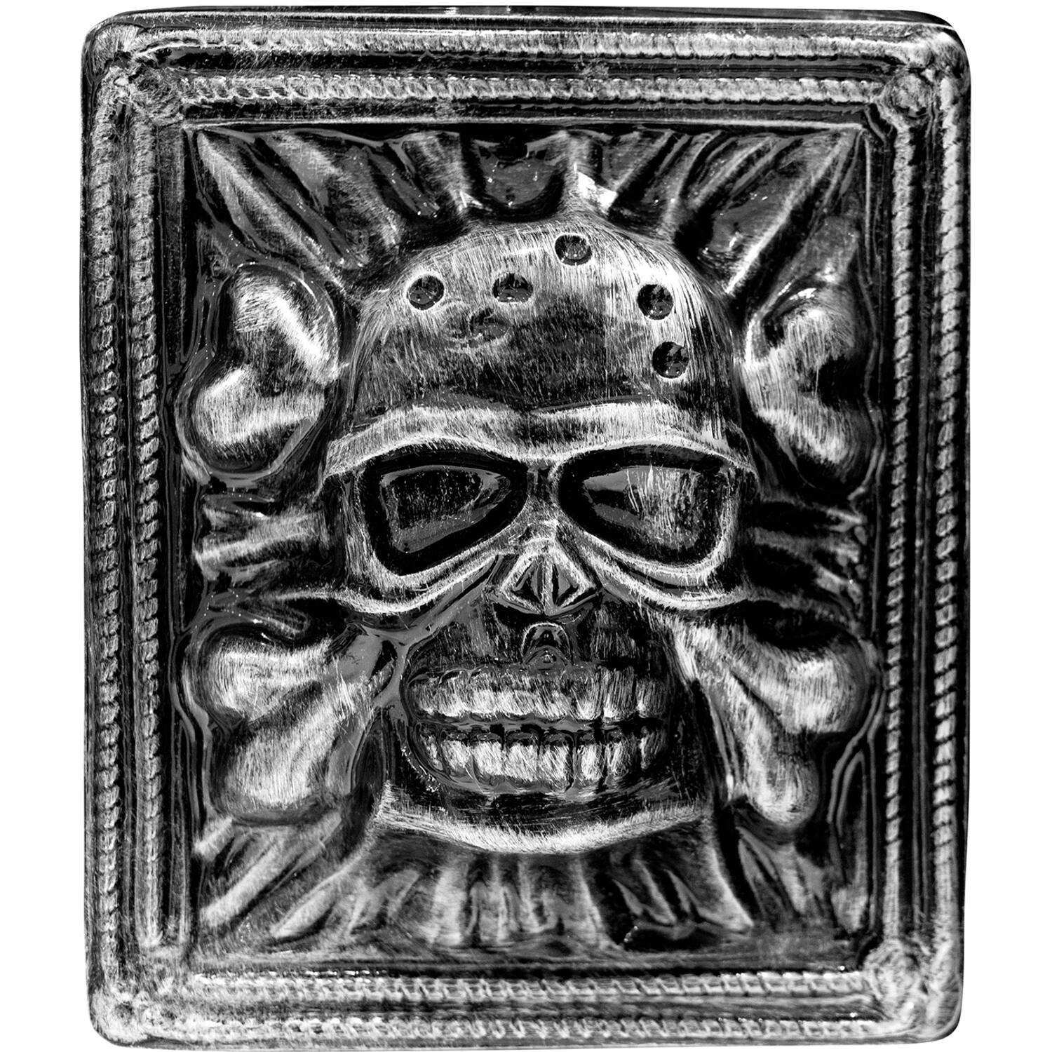 Wall Plaque Skull Plastic