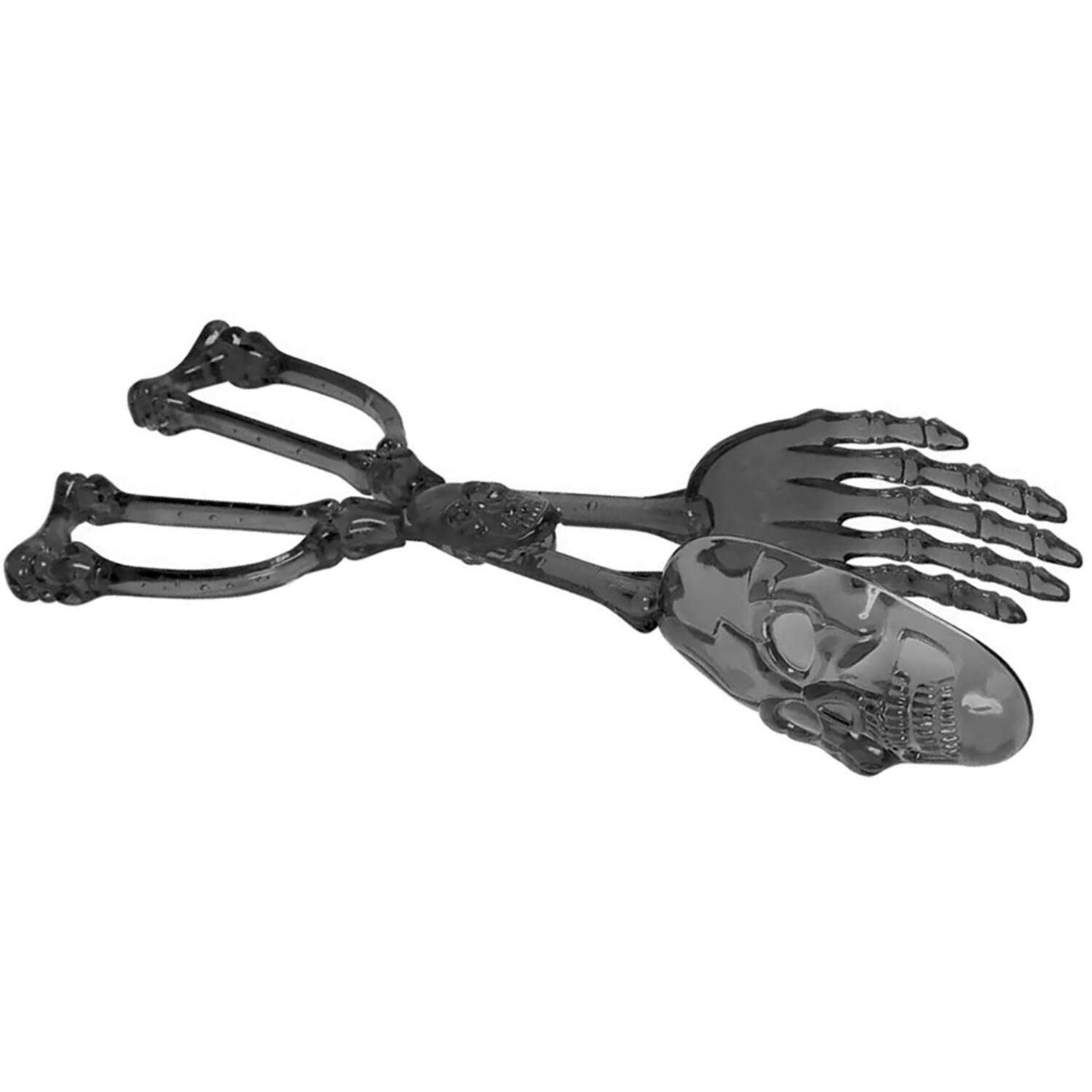 Serving Spoon Tongs Skeletton Plastic