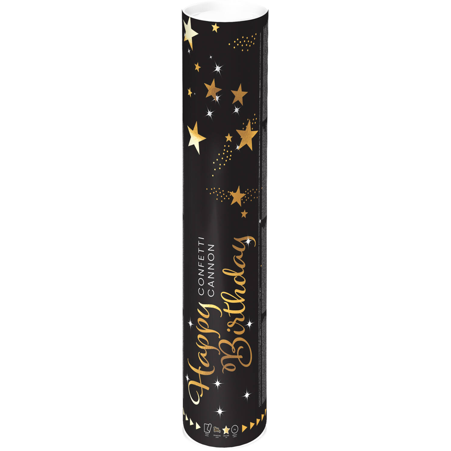 Confetti Cannon Starlight Birthday 40 cm