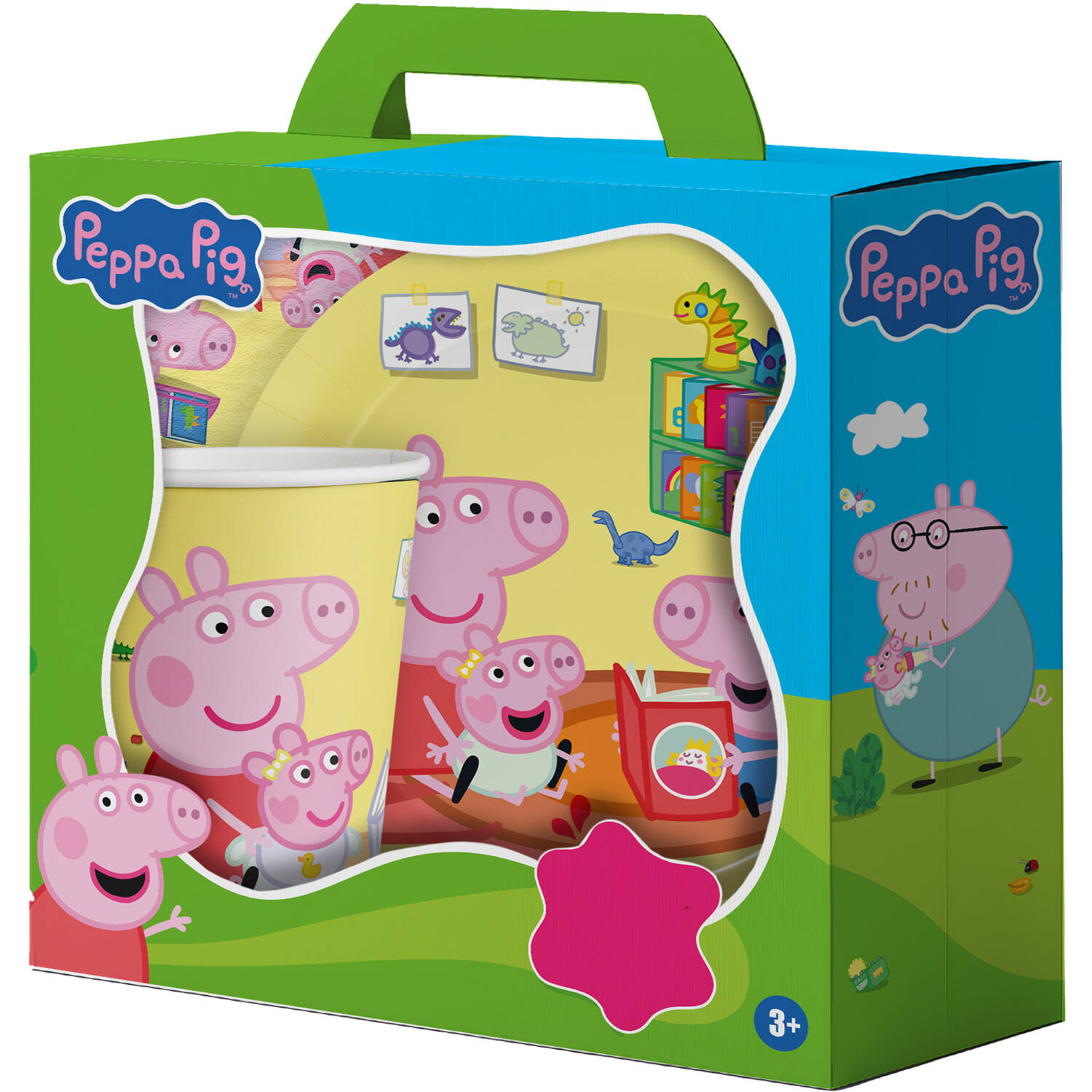 Party Set Peppa Pig 58 Pieces