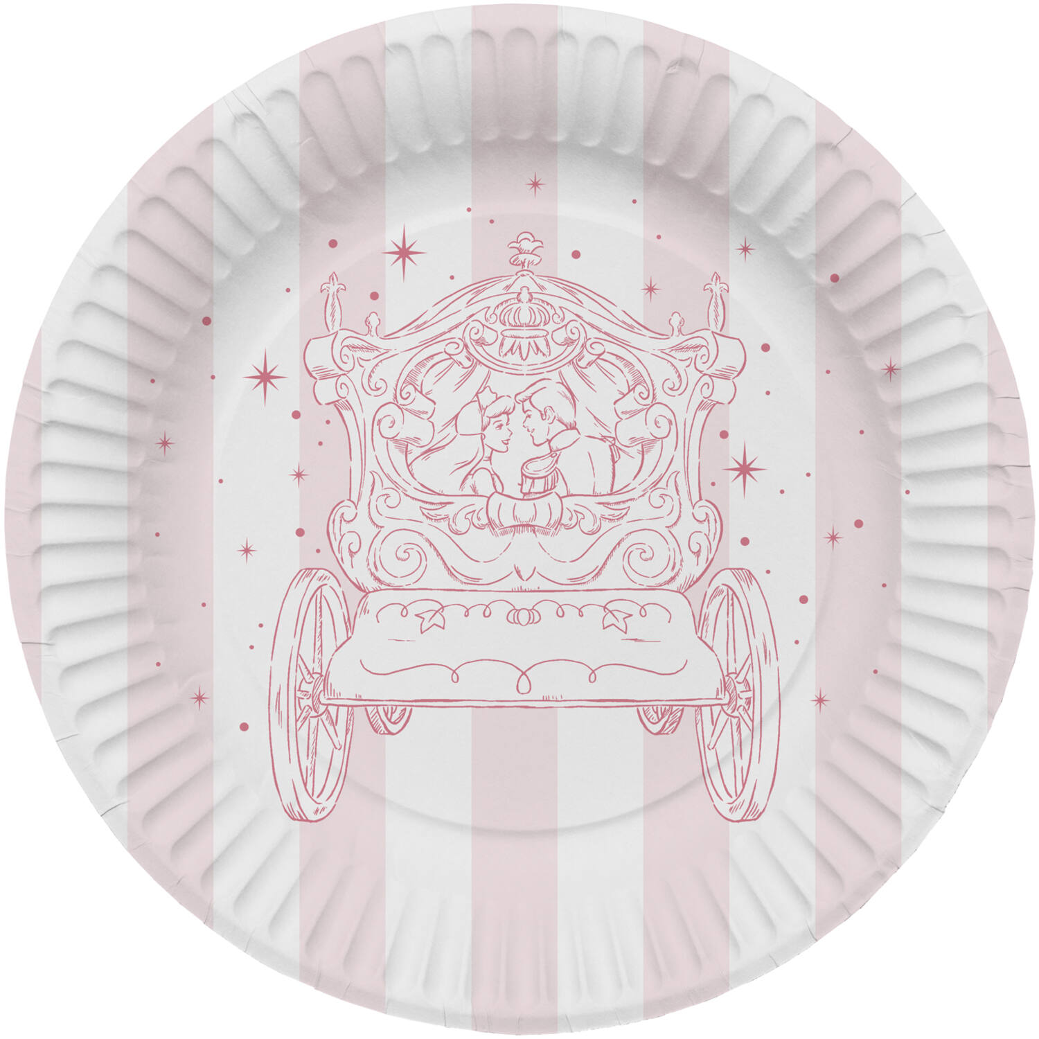 Plates - Disney Princess Hen Party - 23 cm - 8 pieces