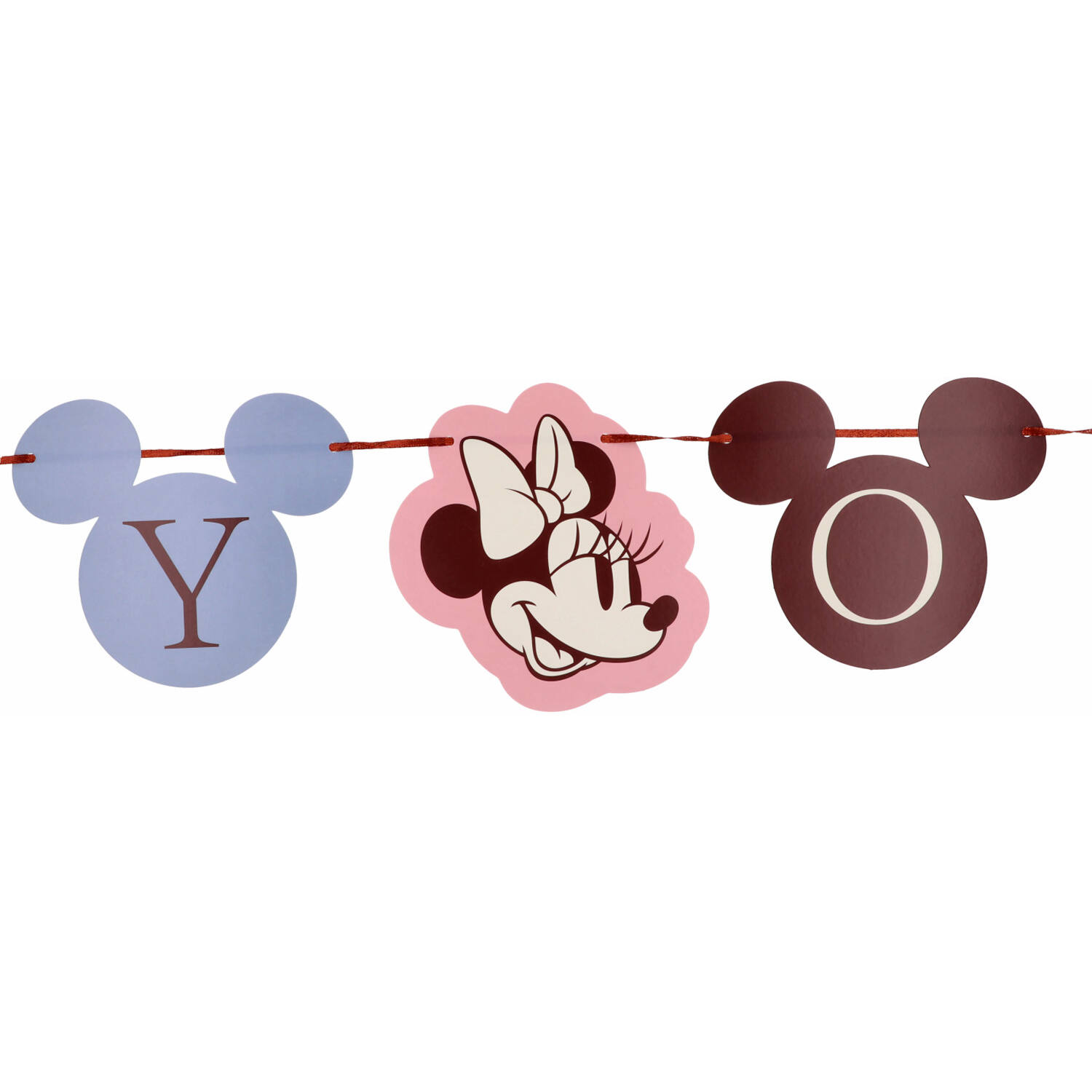 Letter Banner - Mickey&Minnie - Gender Reveal - 3 m