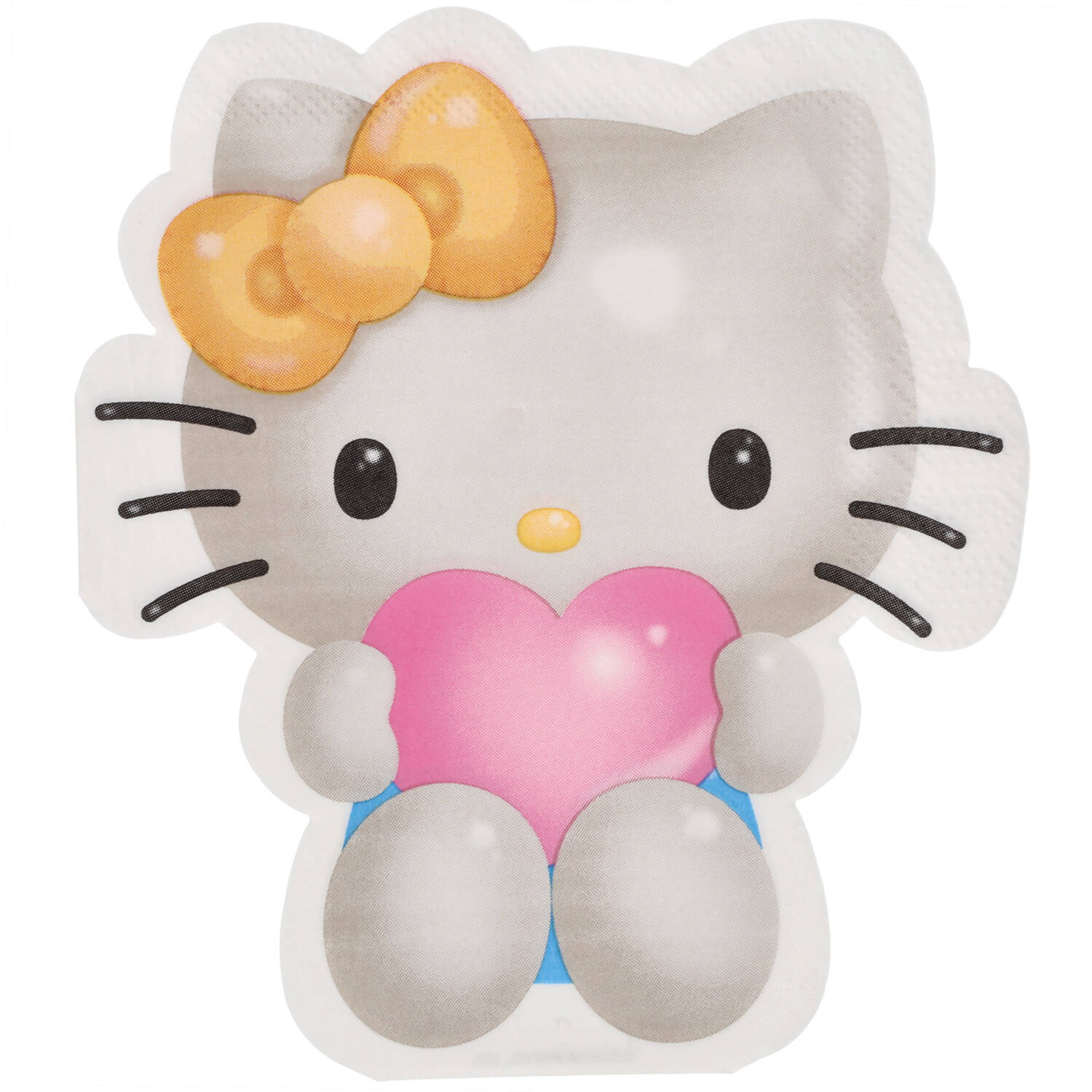 Hello Kitty Napkins (shape)  33 x 33cm
