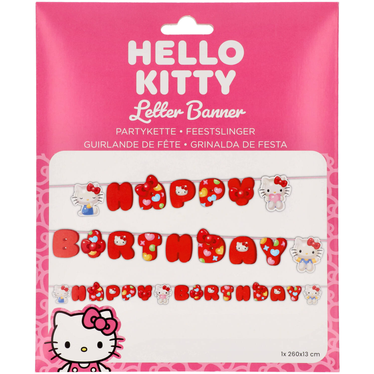 Hello Kitty Letter Banner