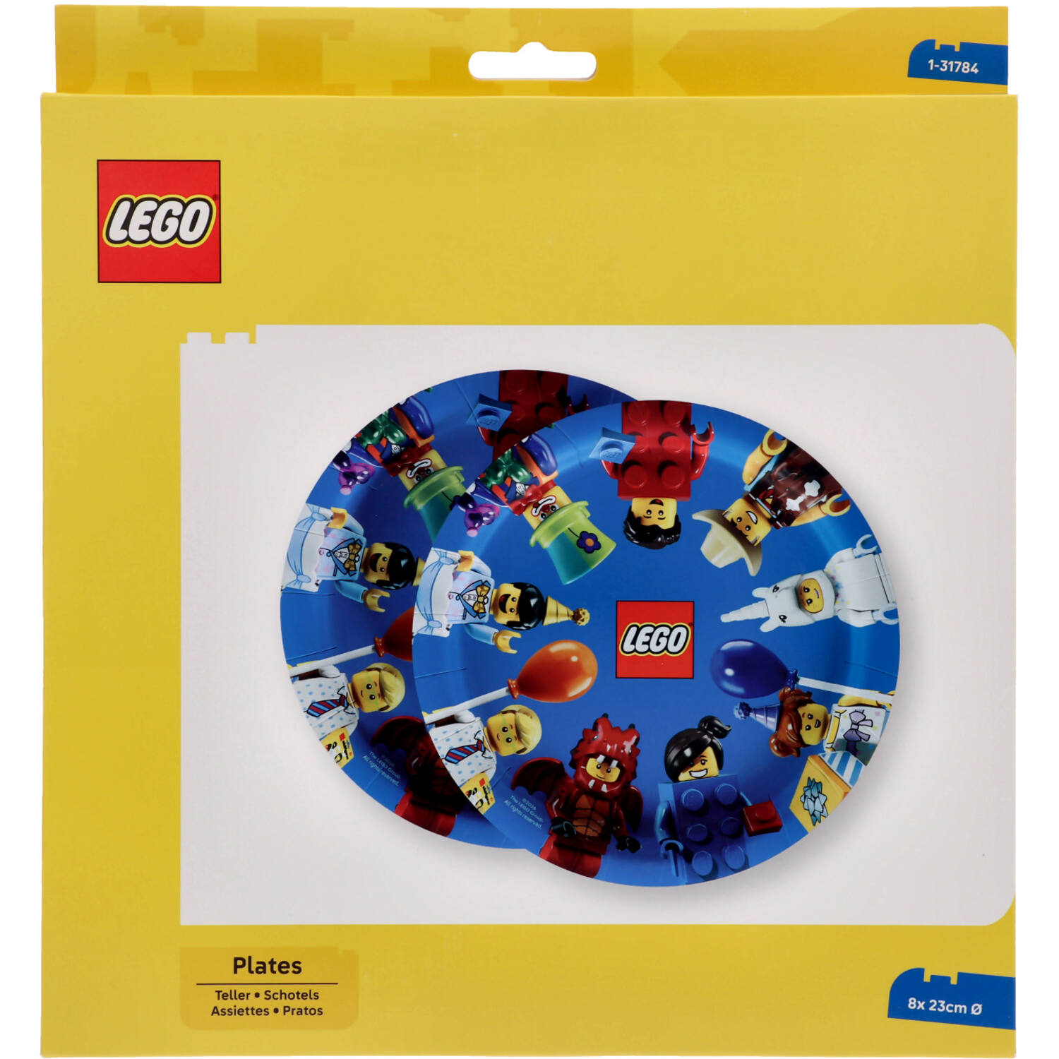 Plates LEGO 23cm /8