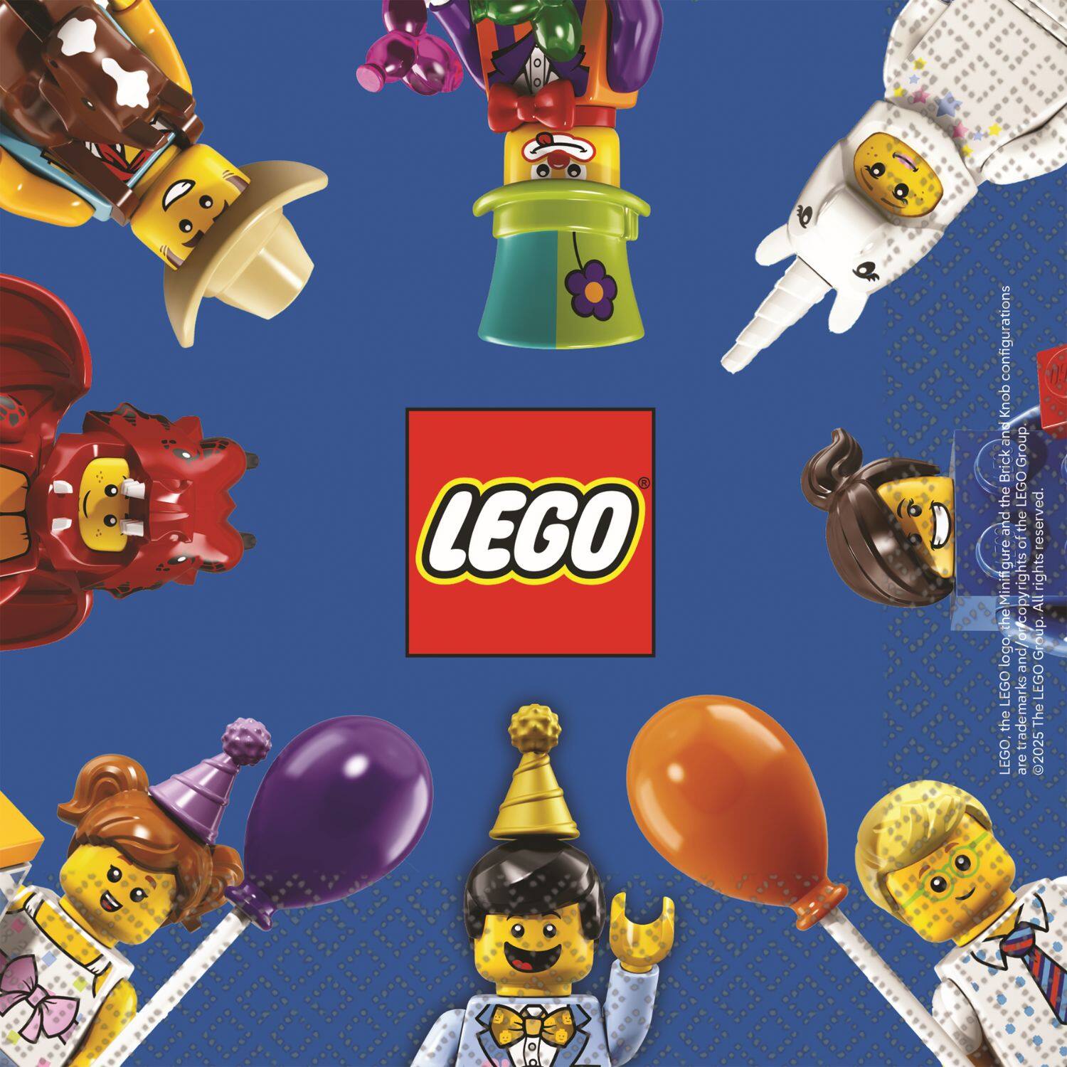 LEGO Masterbrand Napkins 33x33cm