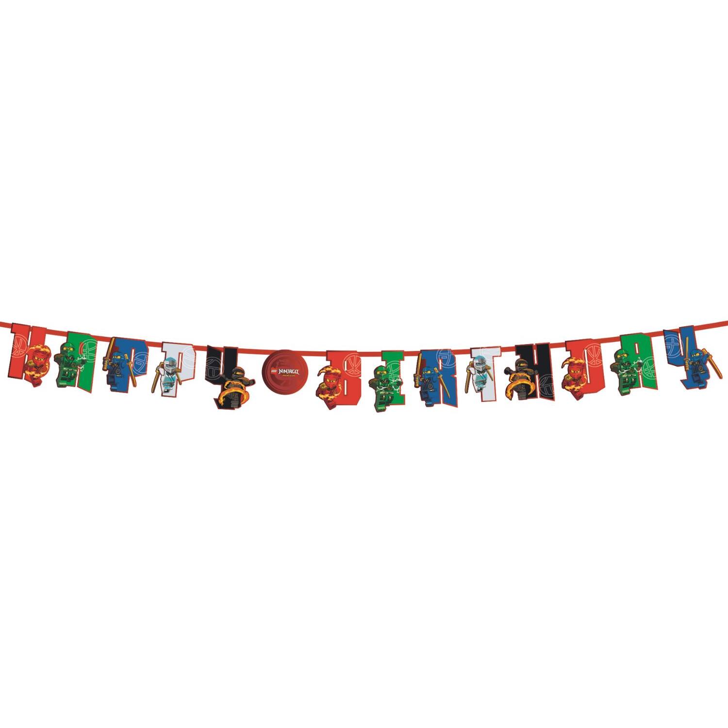 LEGO Ninjago Letter Banner