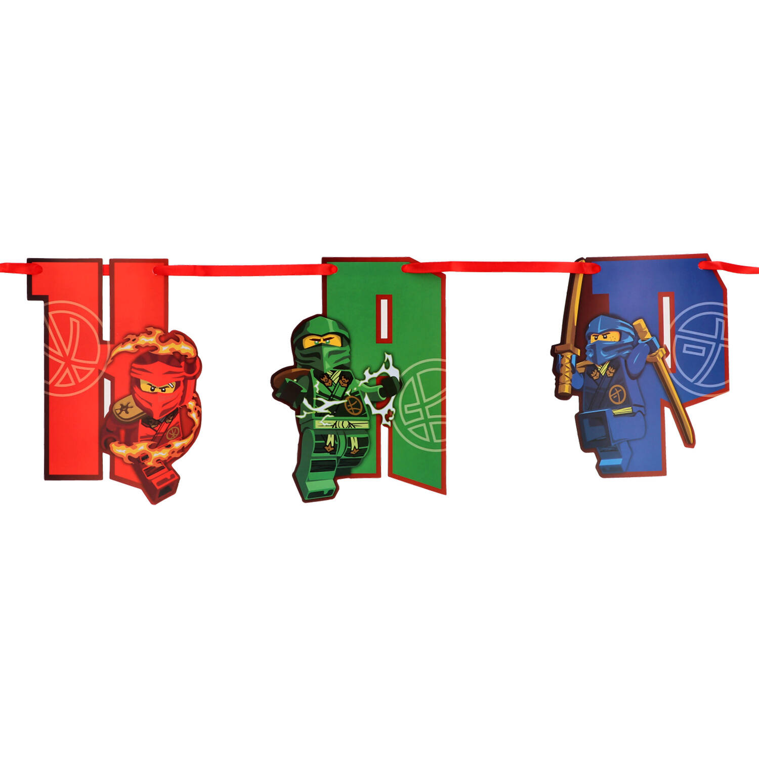 LEGO Ninjago Letter Banner