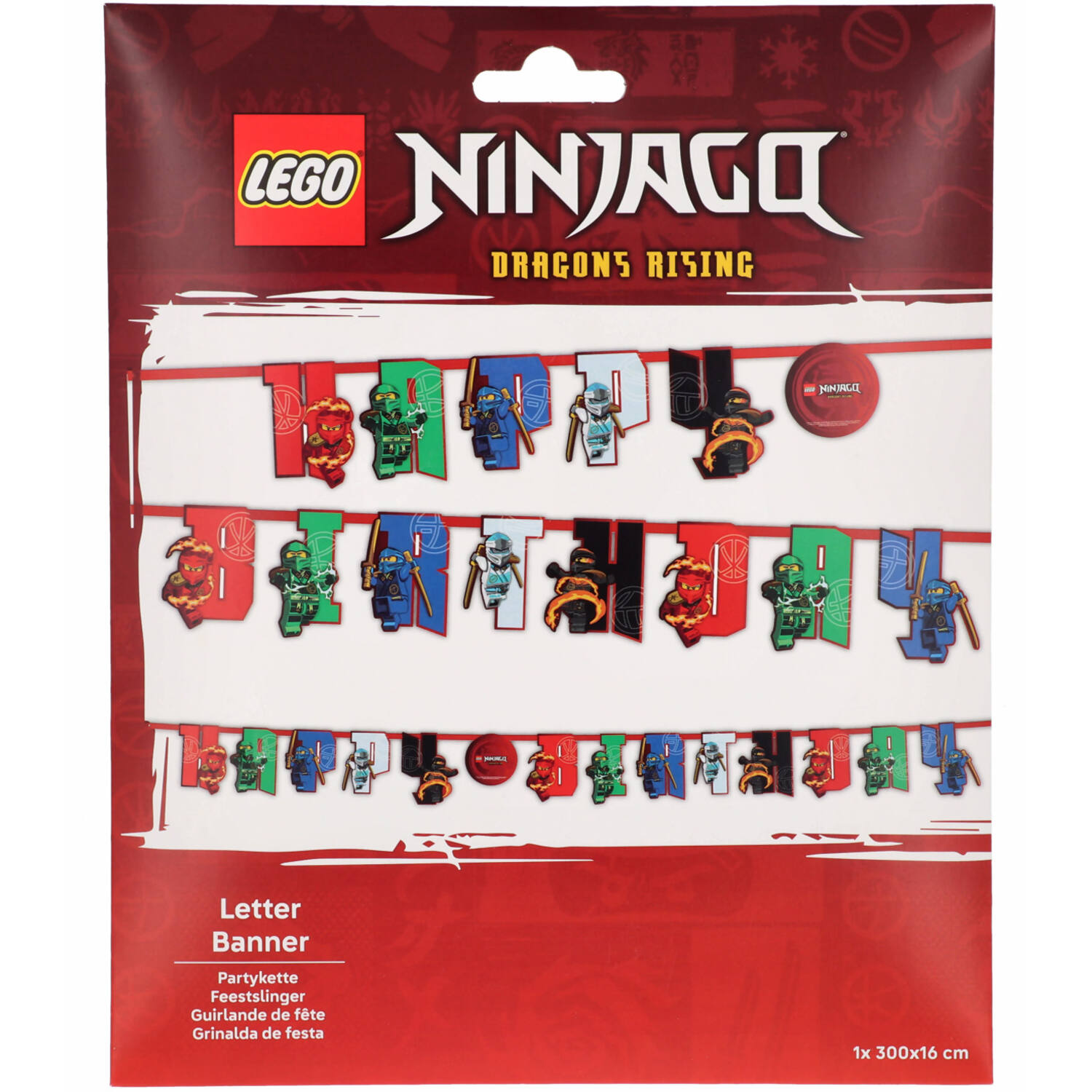 LEGO Ninjago Letter Banner