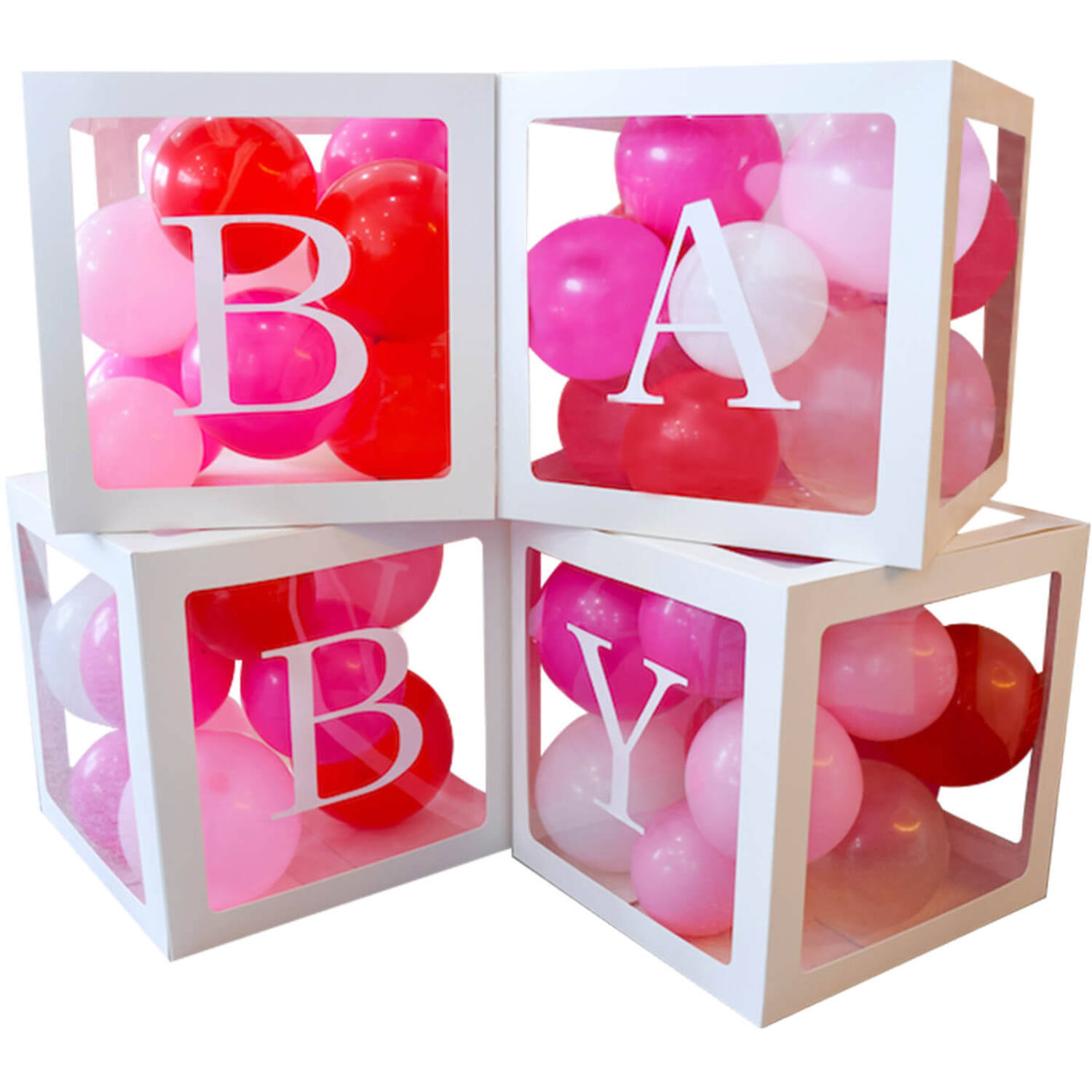 4 Letter Cubes BABY Paper 30 x 30 x 30 cm