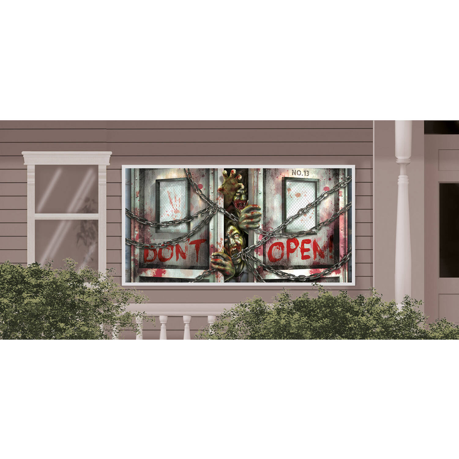 Foil Banner Zombies 165.1 x 85 cm