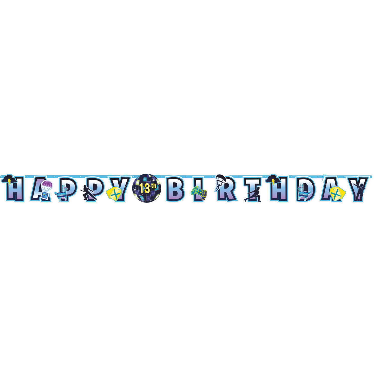 Letter Banner Add-an-Age Battle Royale 320 x 26 cm