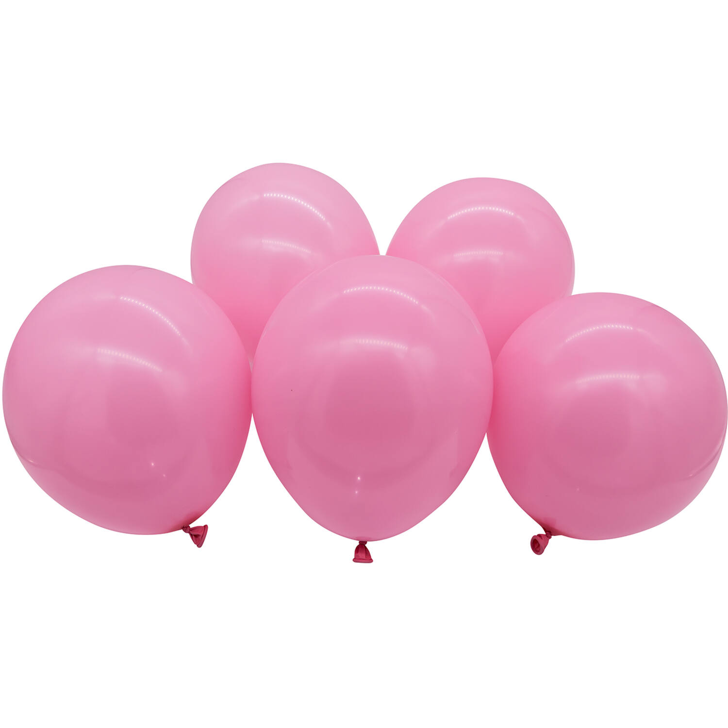 5 Latex Balloons LED Pink 27.5 / 11"