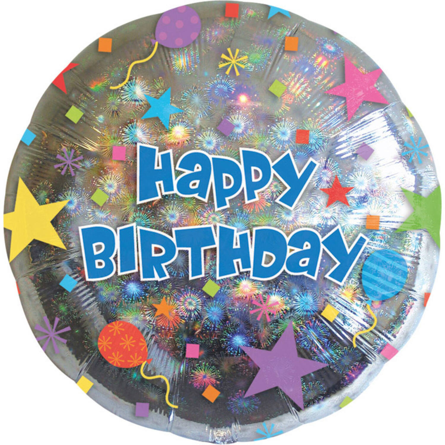 18in/45cm Happy Birthday Confetti