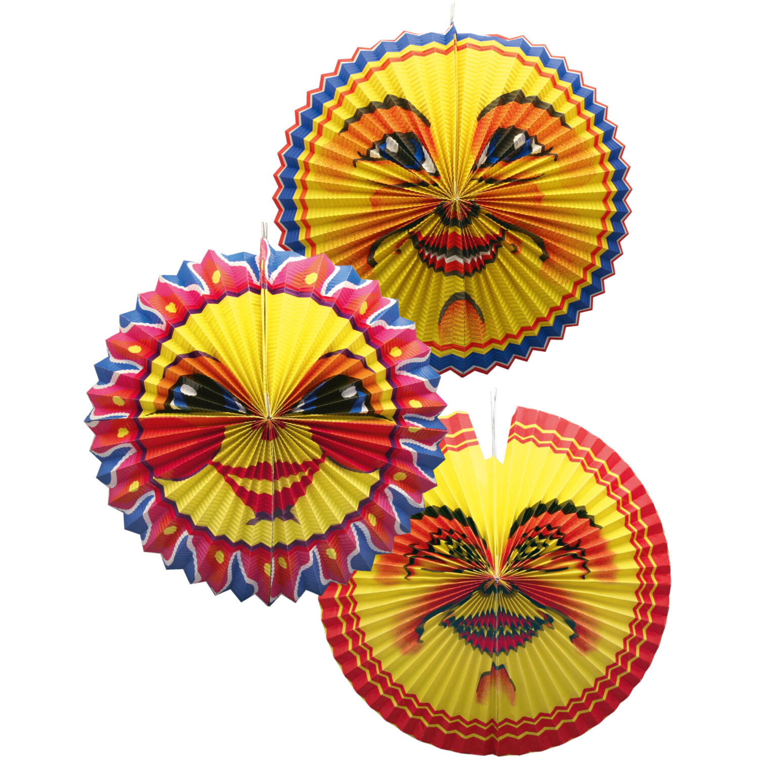 Lantern Sun & Moon Paper Assorted 36 - 42 cm