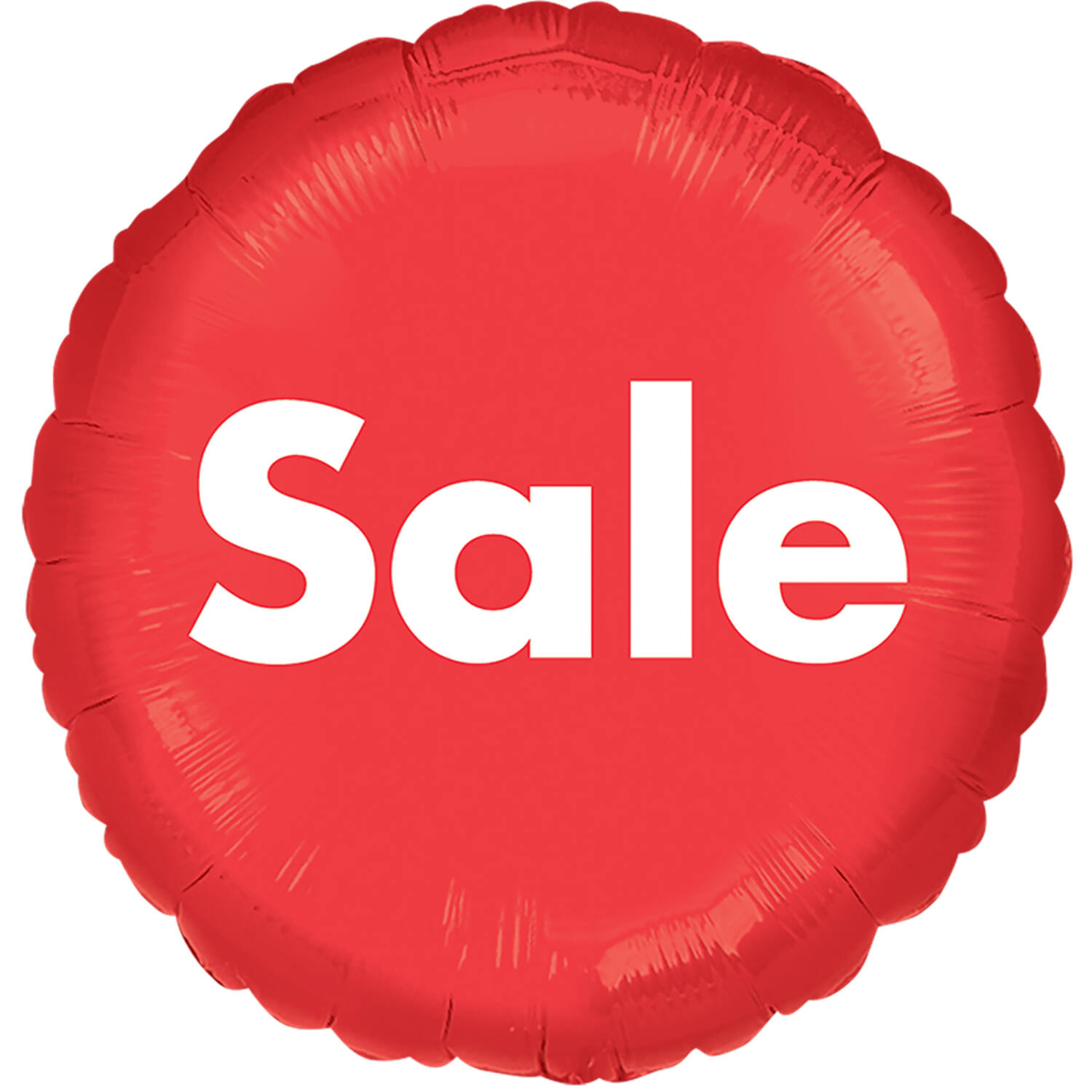 Foil Balloon - "Sale" P.O.P. - Red - 45 cm