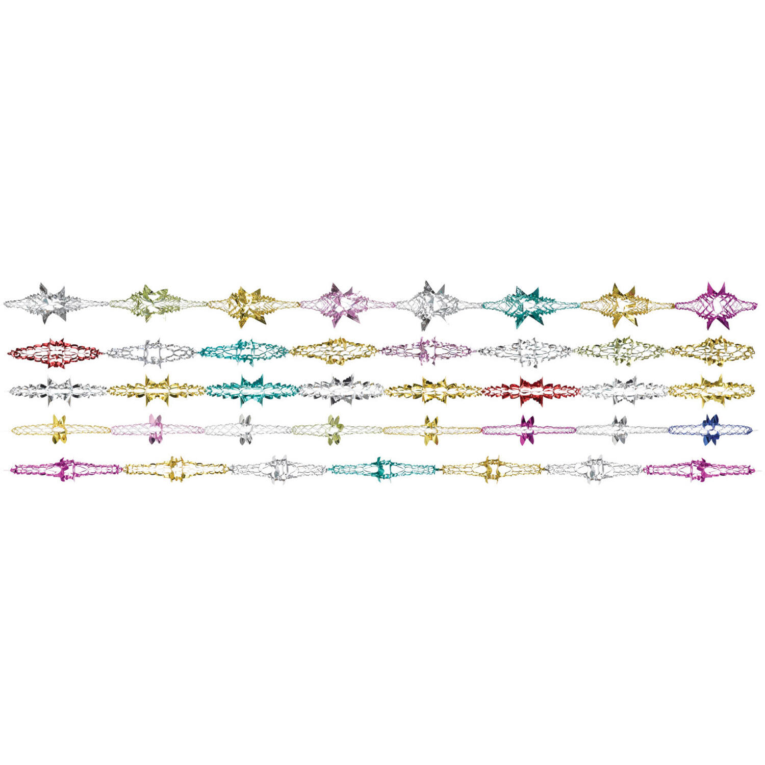 Garland Foil Assorted 30 x 600 cm