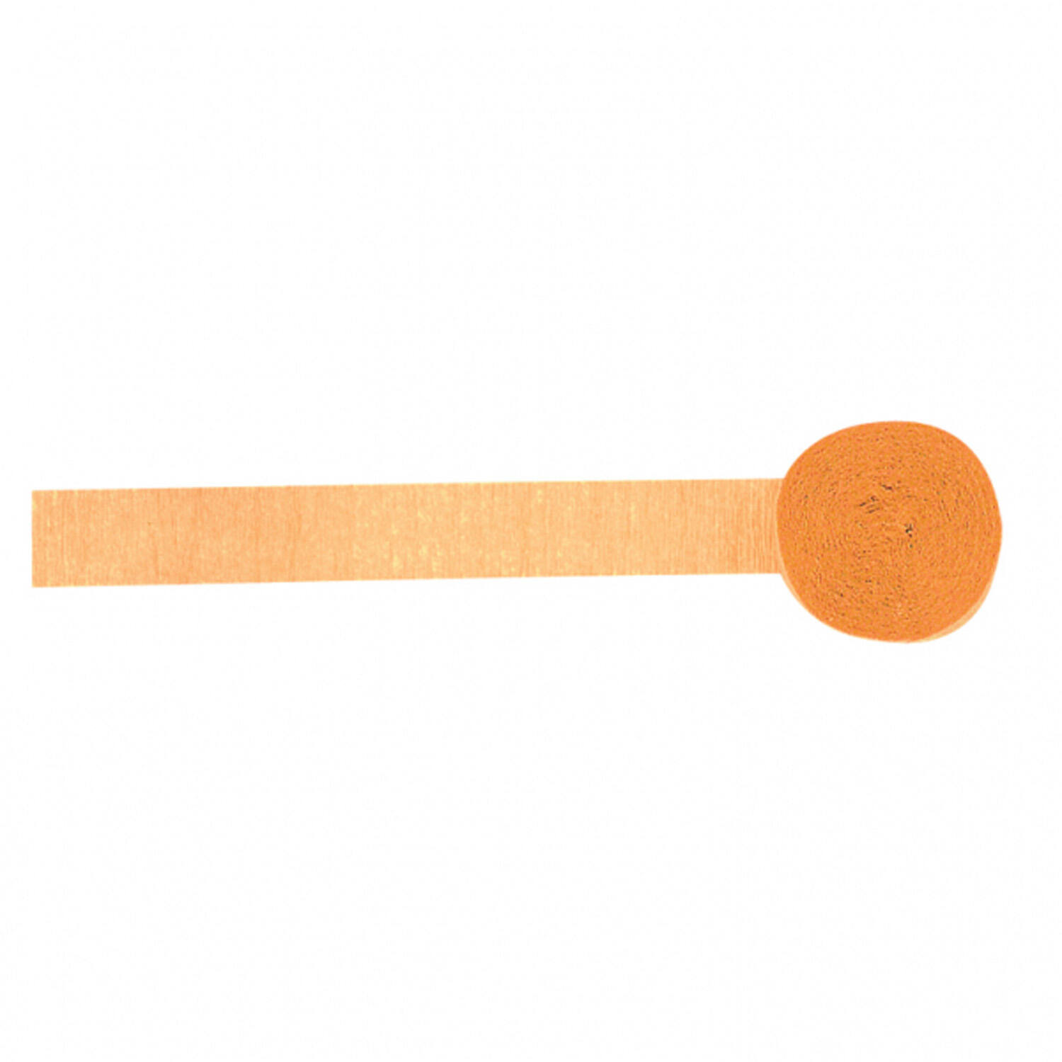 Crepe Streamer Bright Orange 4.4 x 2470 cm