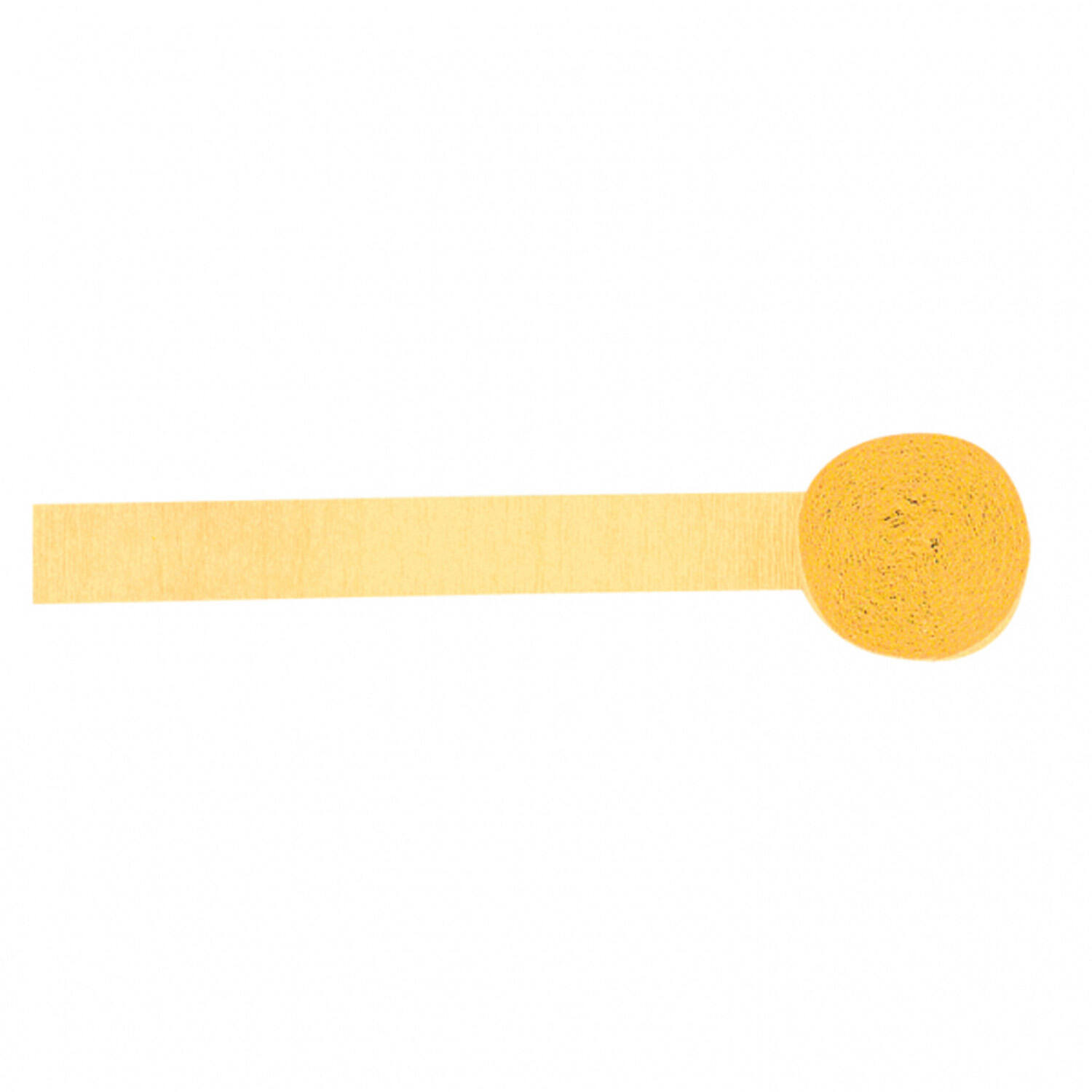 Crepe Streamer Primrose Yellow 4.4 x 2470 cm
