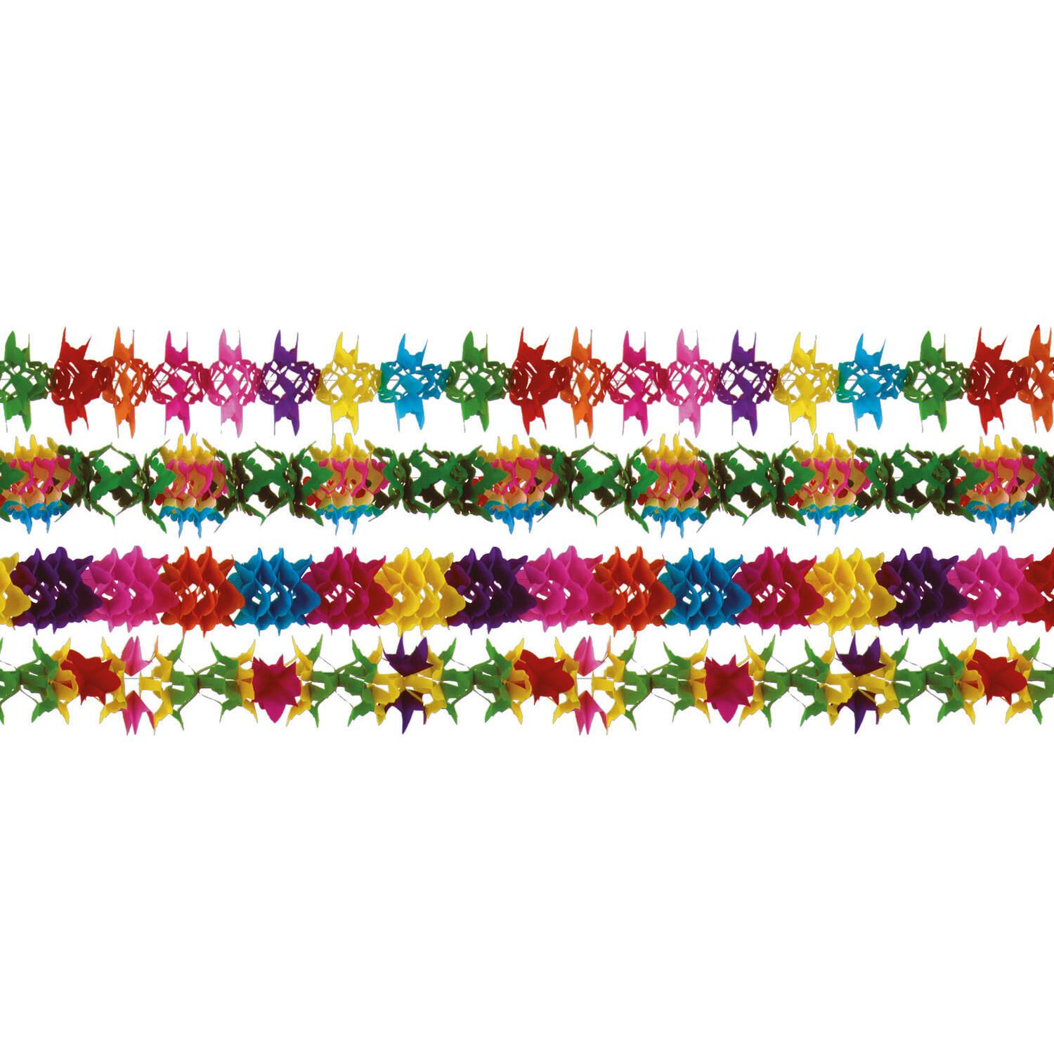 Garland Paper Assorted 12 x 400 cm