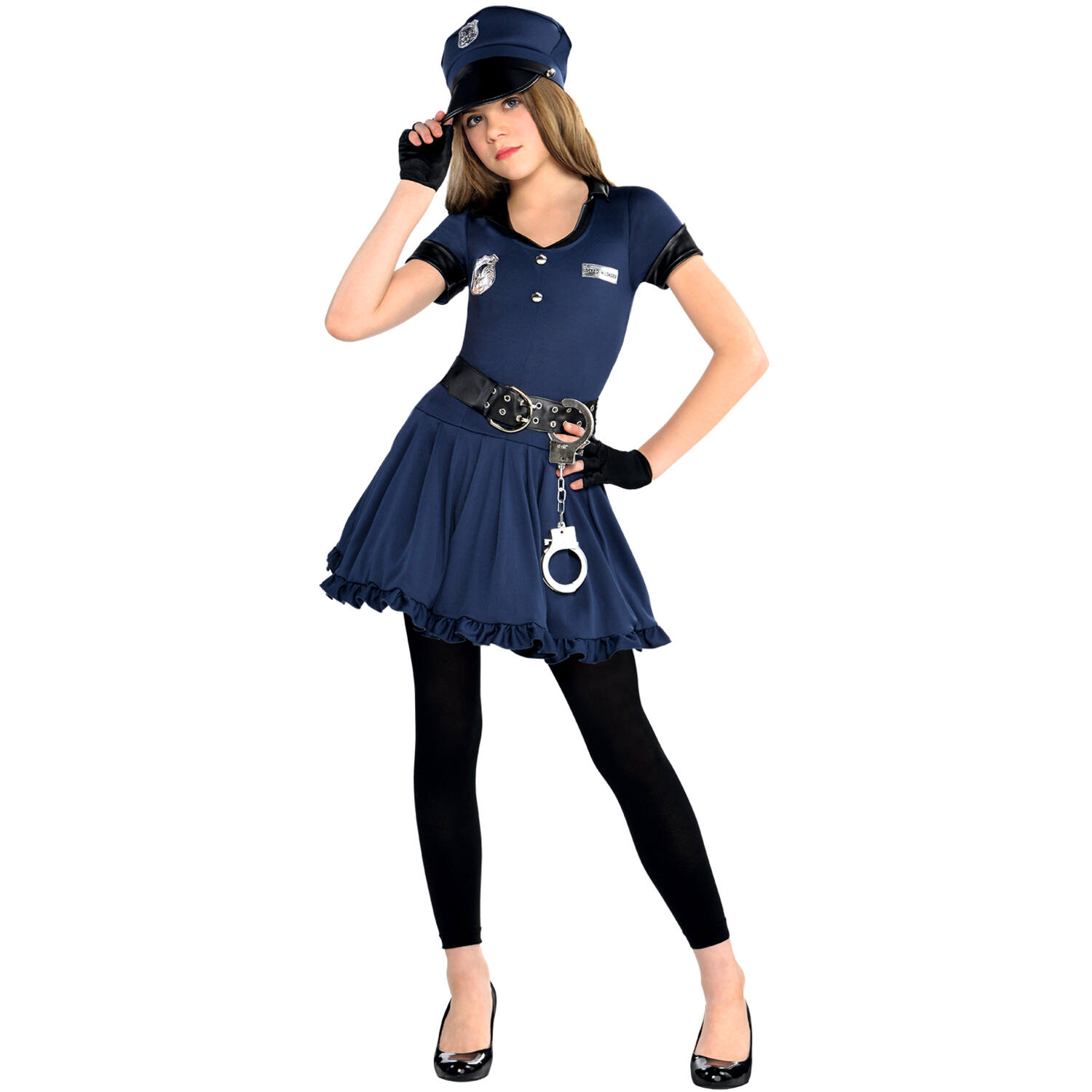Child Costume Cop Cutie Age 6-8 Years