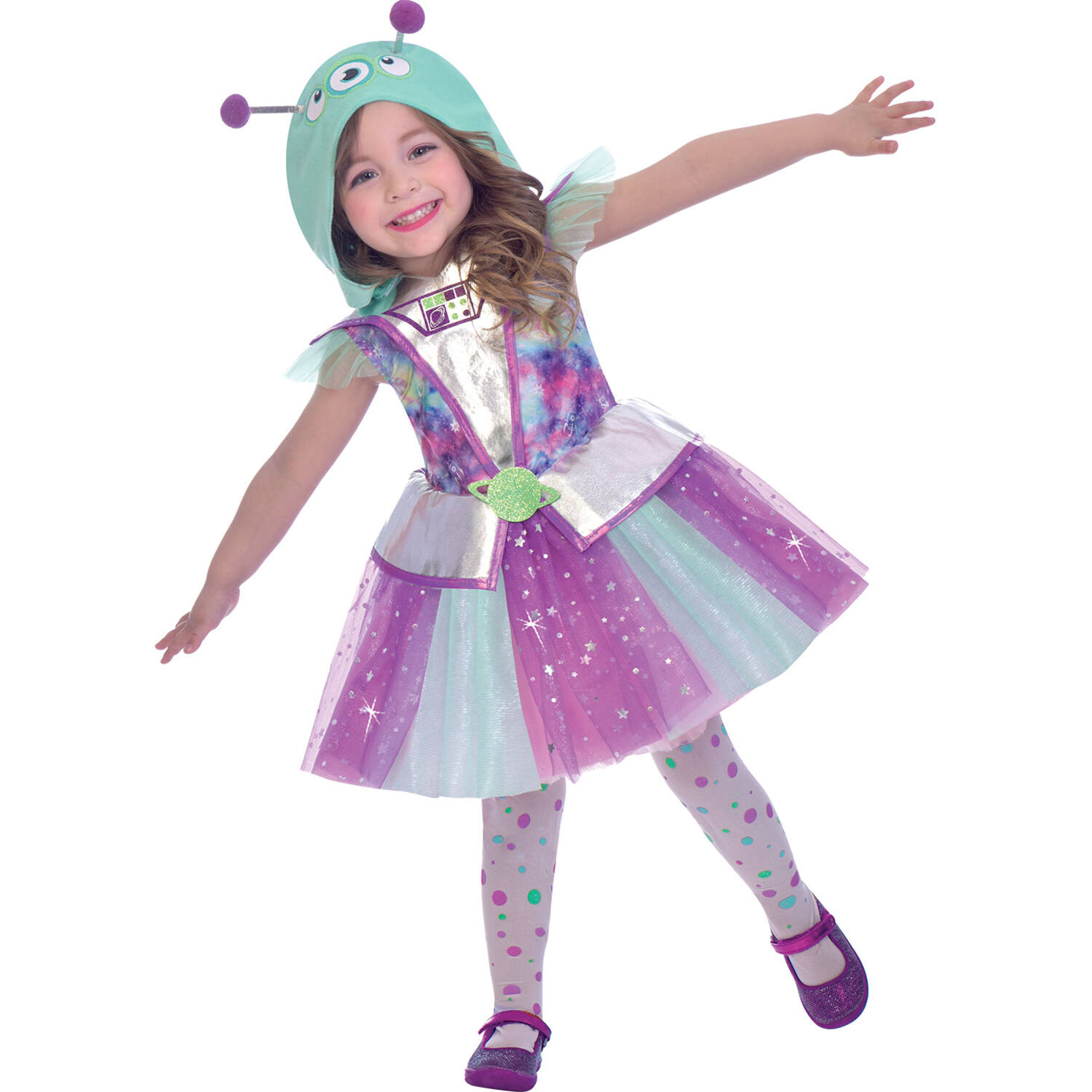Child Costume Adorable Alien Age 3-4 Years