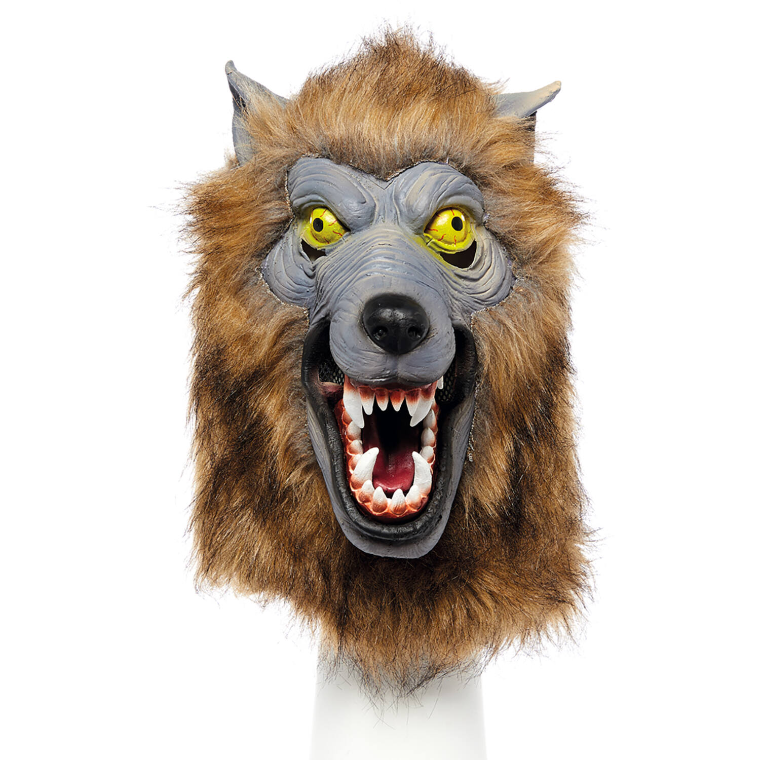 Latex Werewolf Full Head Mask