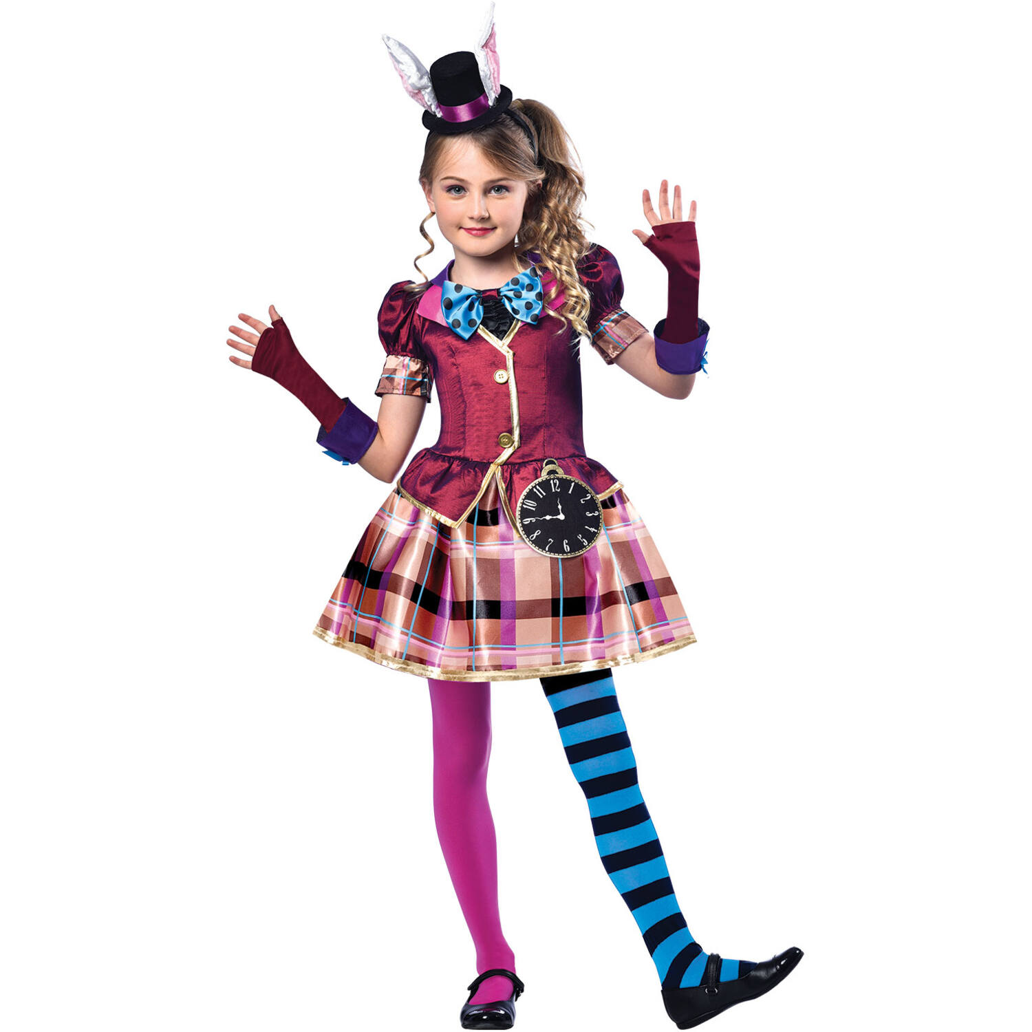 Child Costume Miss Hatter Age 12-14 Years