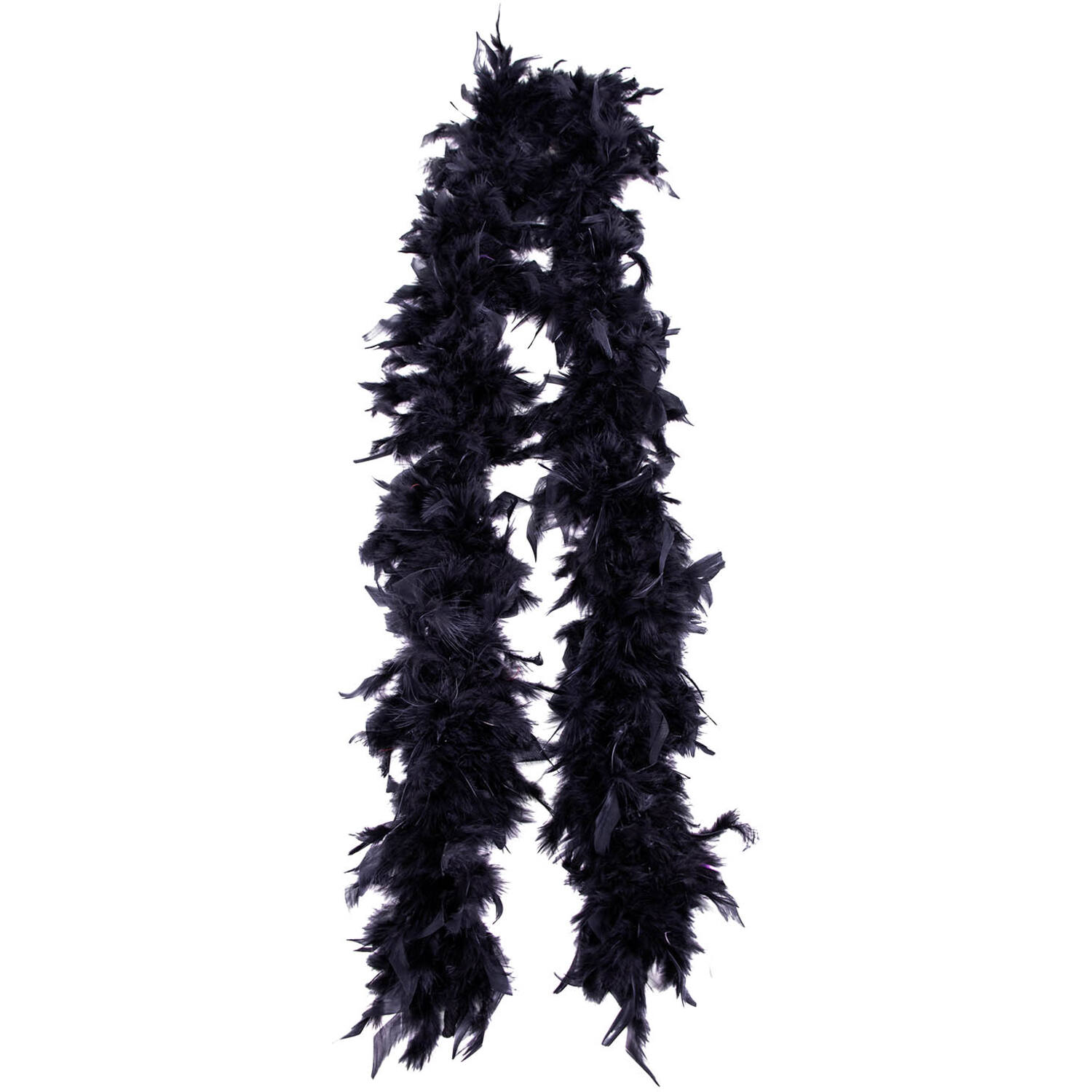 Costume Accessory Deluxe Feather Boa Black One Size